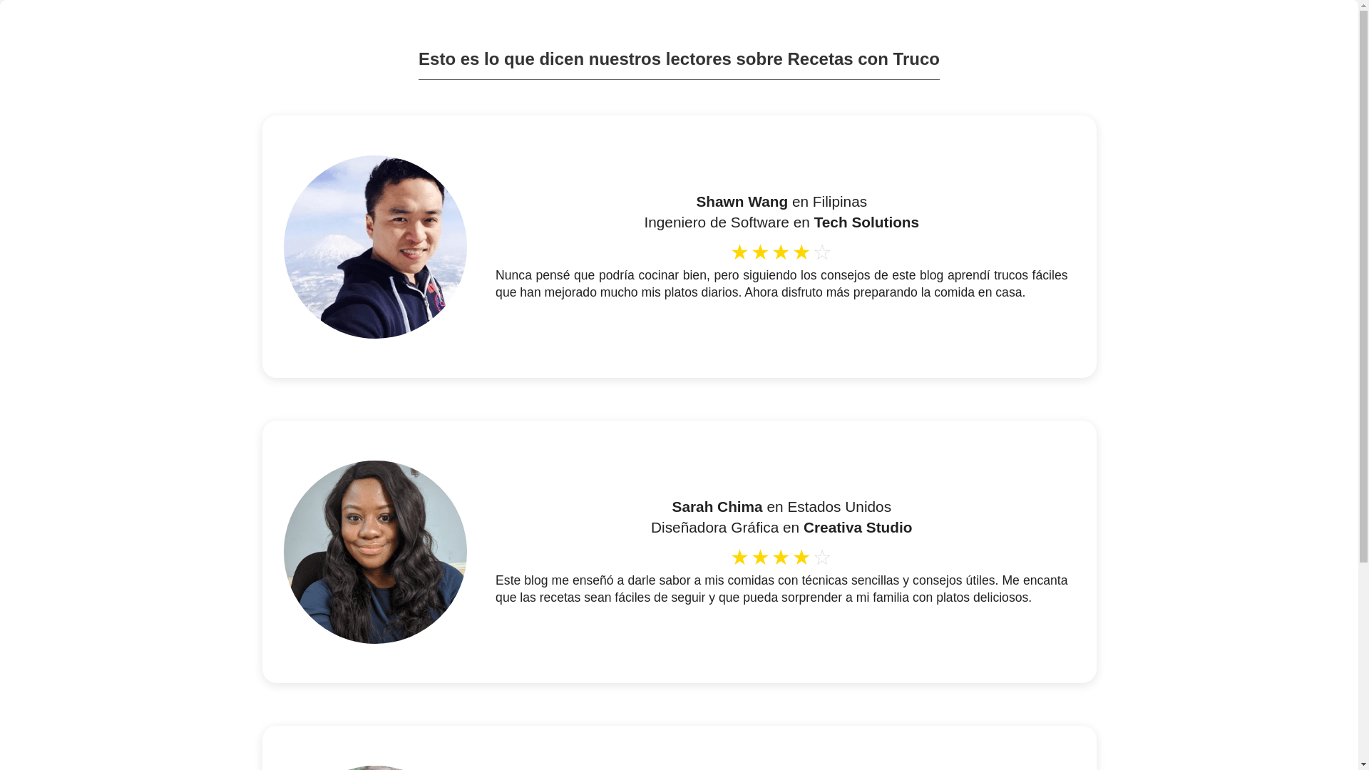 website screenshot of https://valoracion-receta-truco-react.pages.dev/