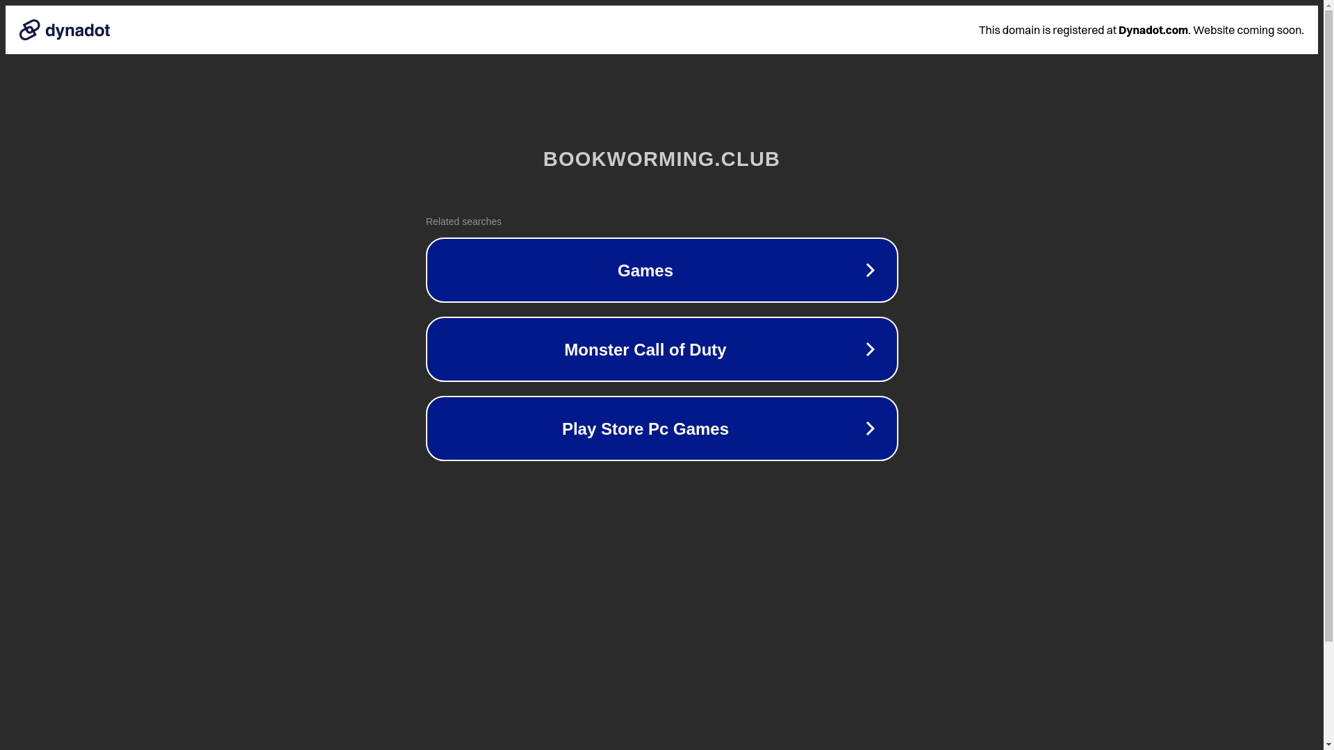 website screenshot of https://bookworming.club/