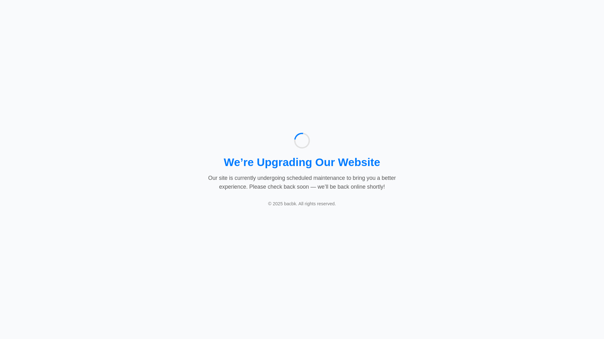 website screenshot of https://bacbk.com/