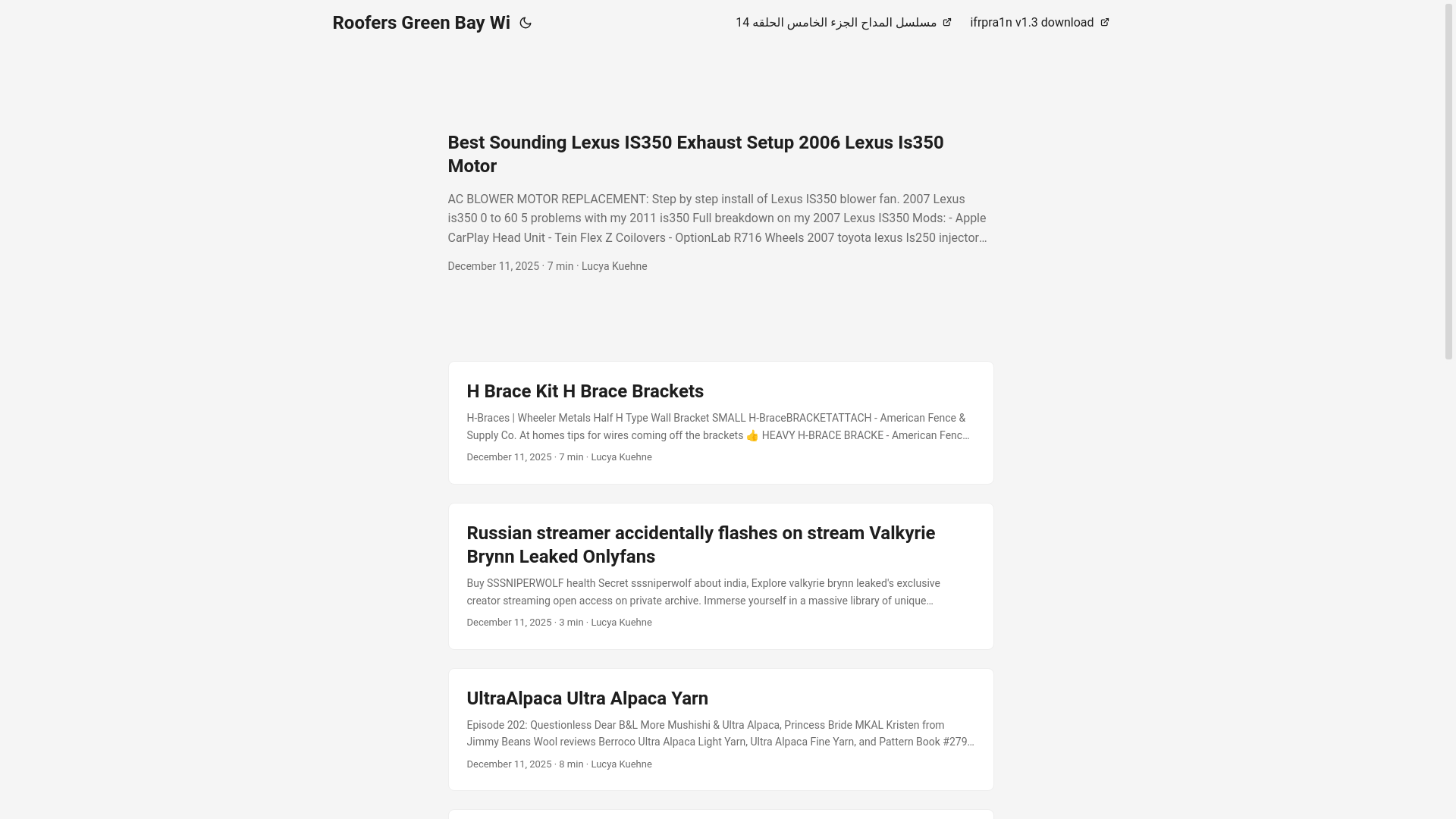 website screenshot of https://roofersgreenbaywi.pages.dev/
