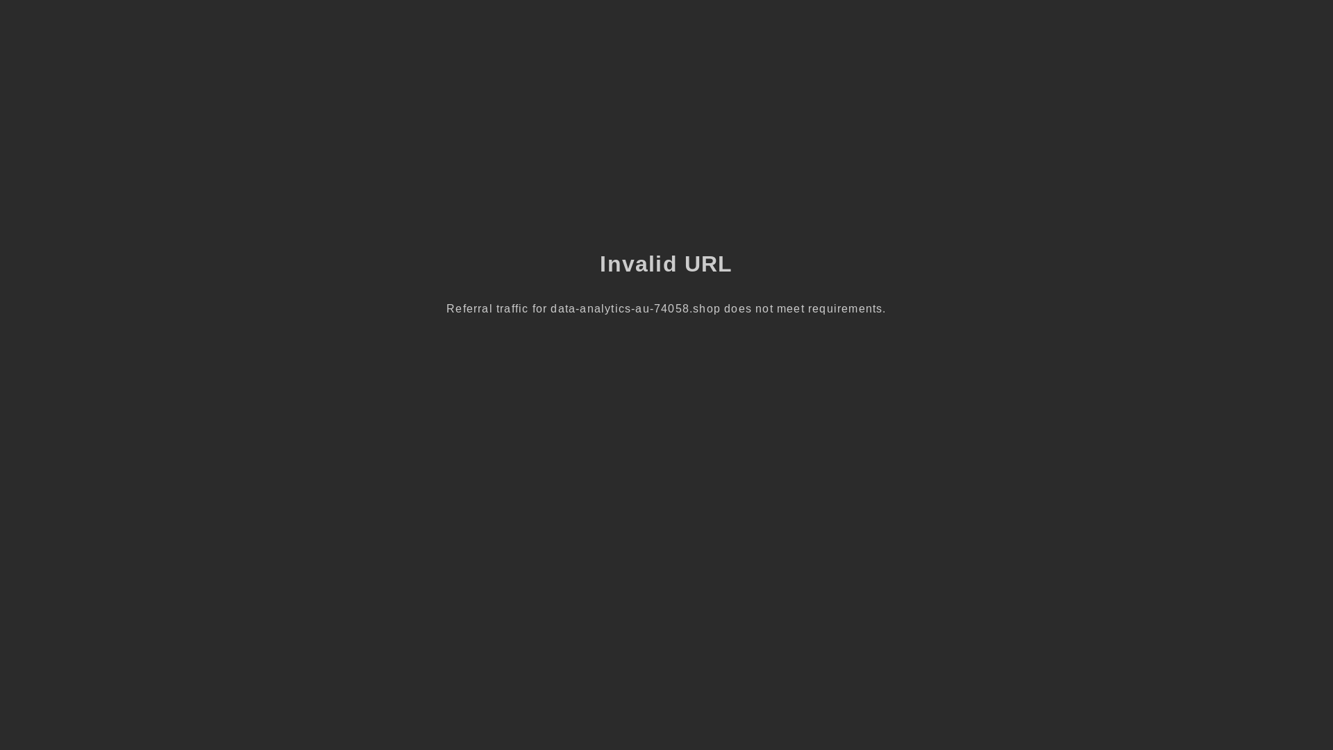 website screenshot of https://data-analytics-au-74058.shop/