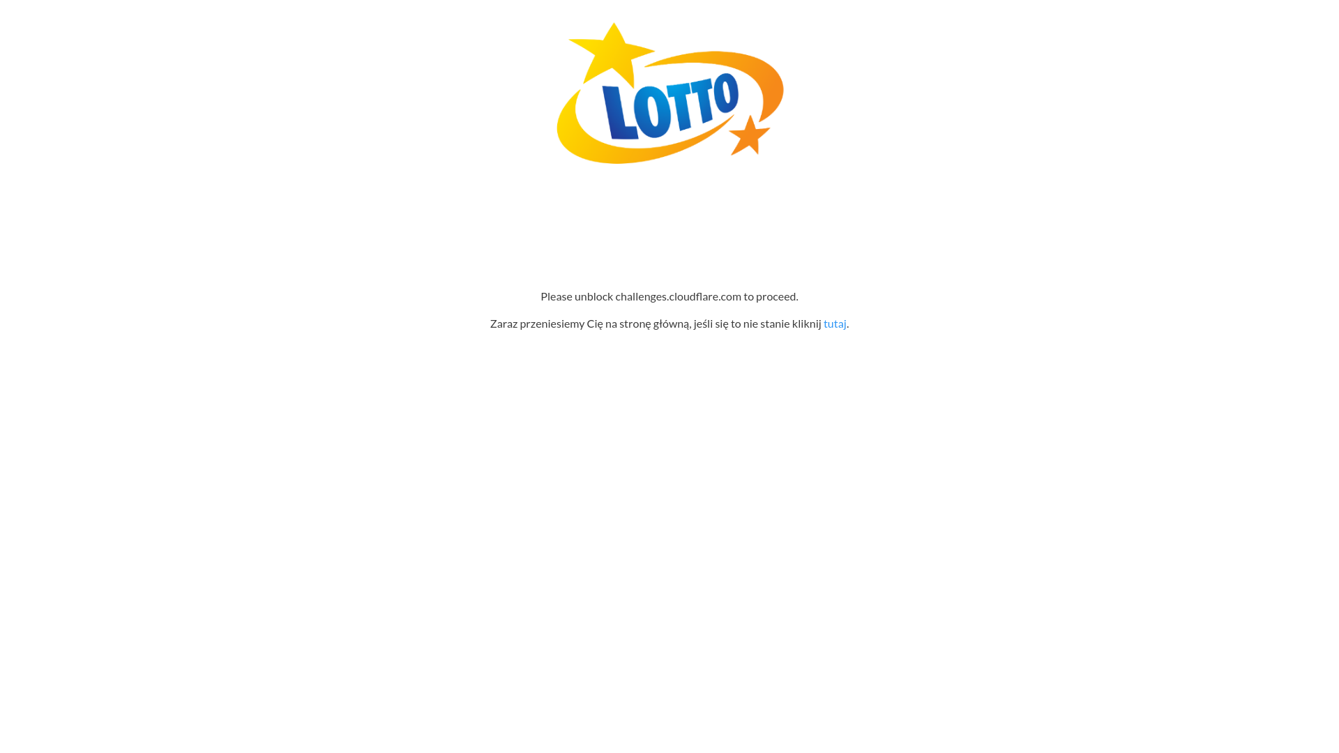 website screenshot of https://www.lotto.pl/