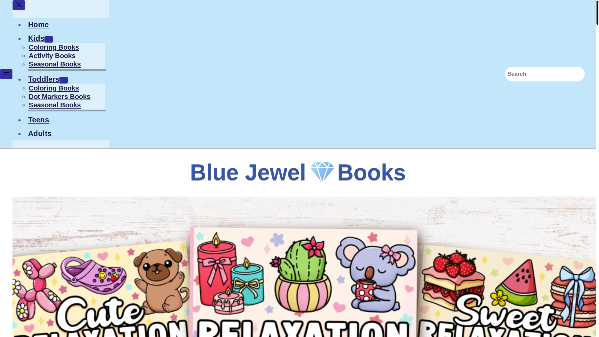 website screenshot of https://bluejewelbooks.uk/
