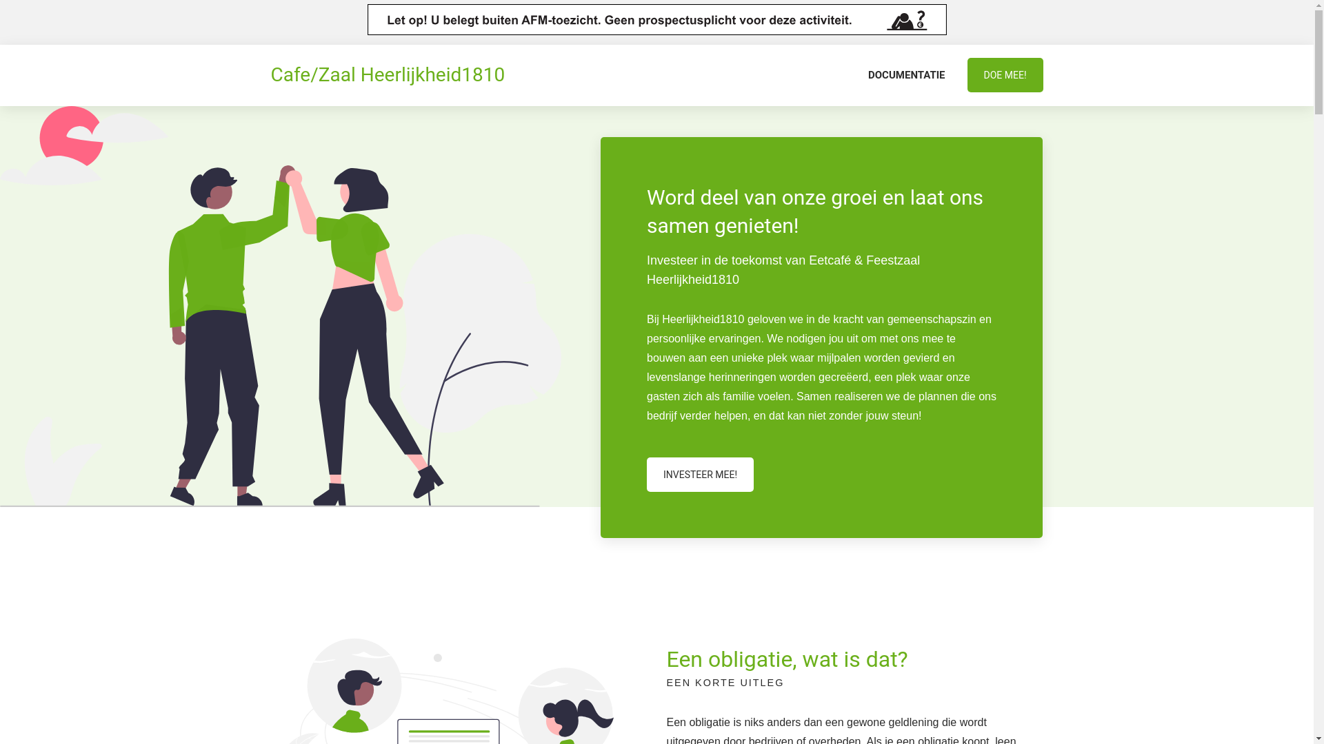 website screenshot of https://cafezaal-heerlijkheid1810-invest.nl/