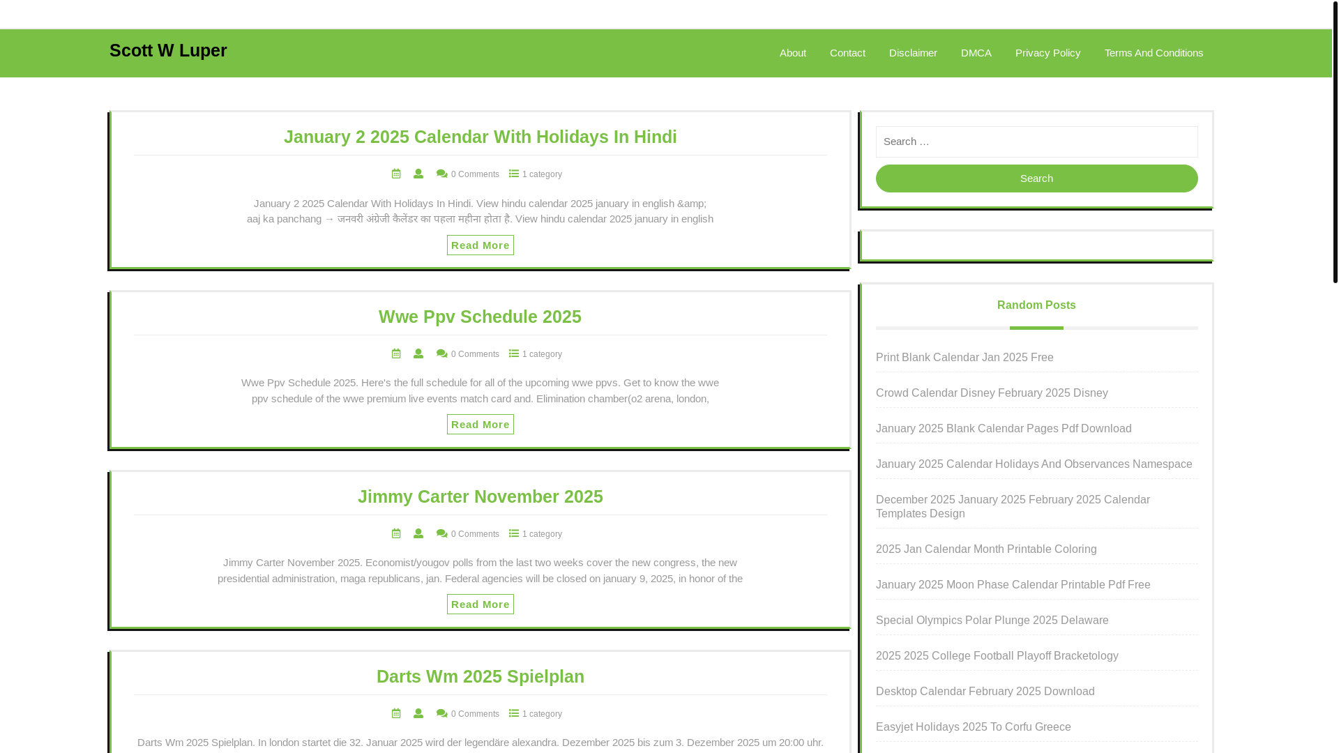 website screenshot of https://scottwlupera.pages.dev/