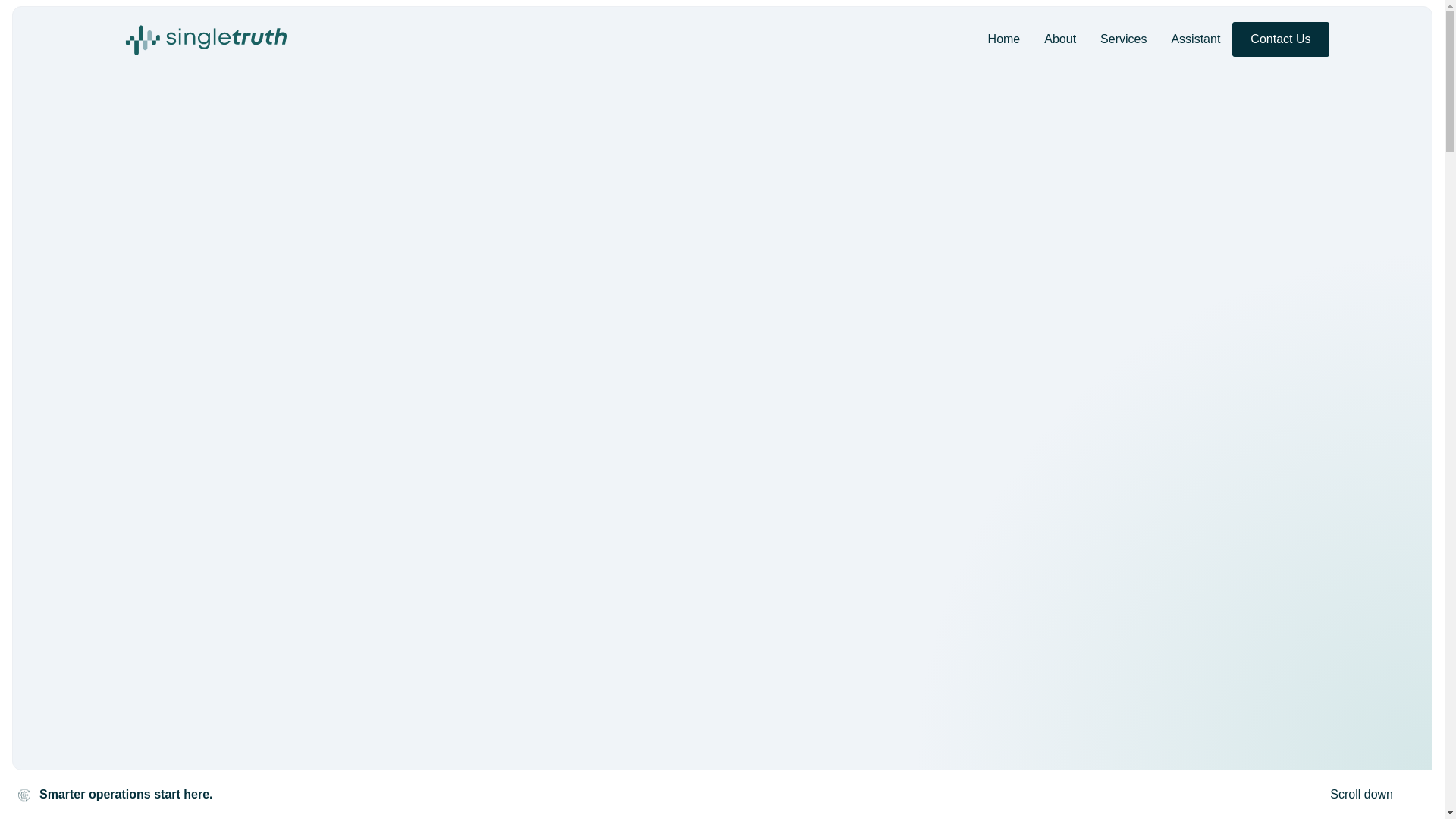 website screenshot of https://singletruth-website.pages.dev/
