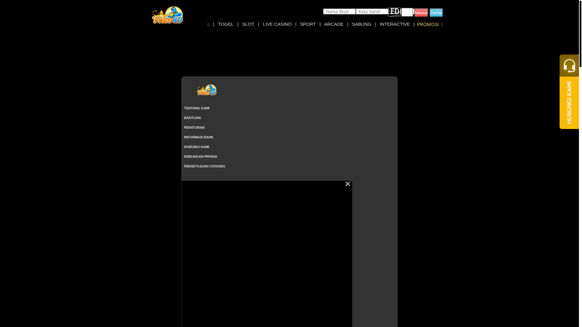 website screenshot of https://tekowin.xyz/