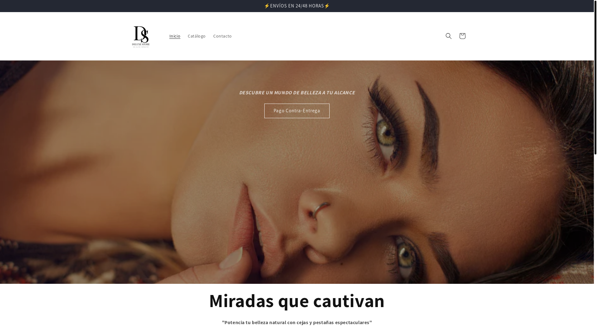 website screenshot of https://deluxestorecol.online/