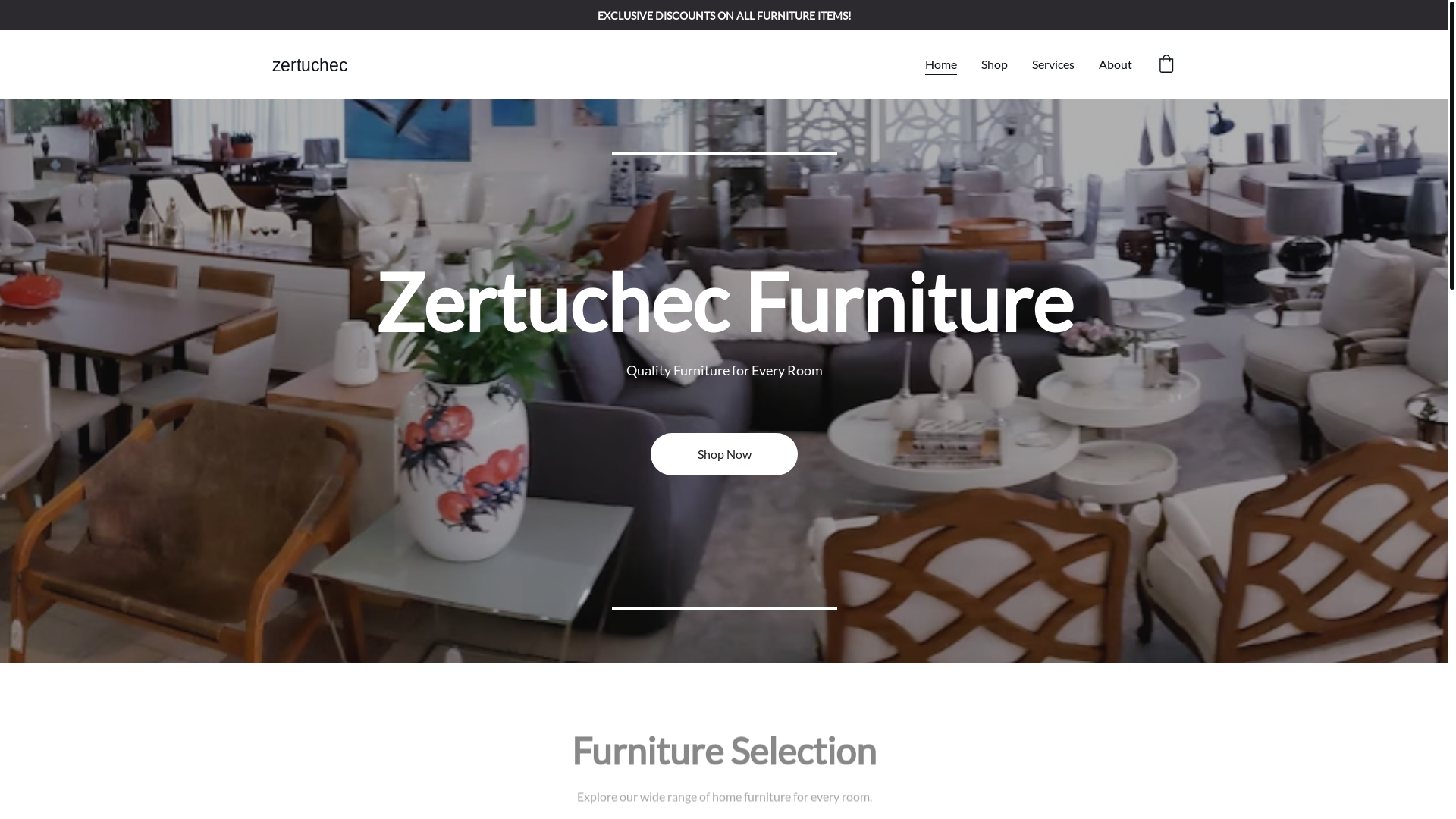 website screenshot of https://zertuchec.com/