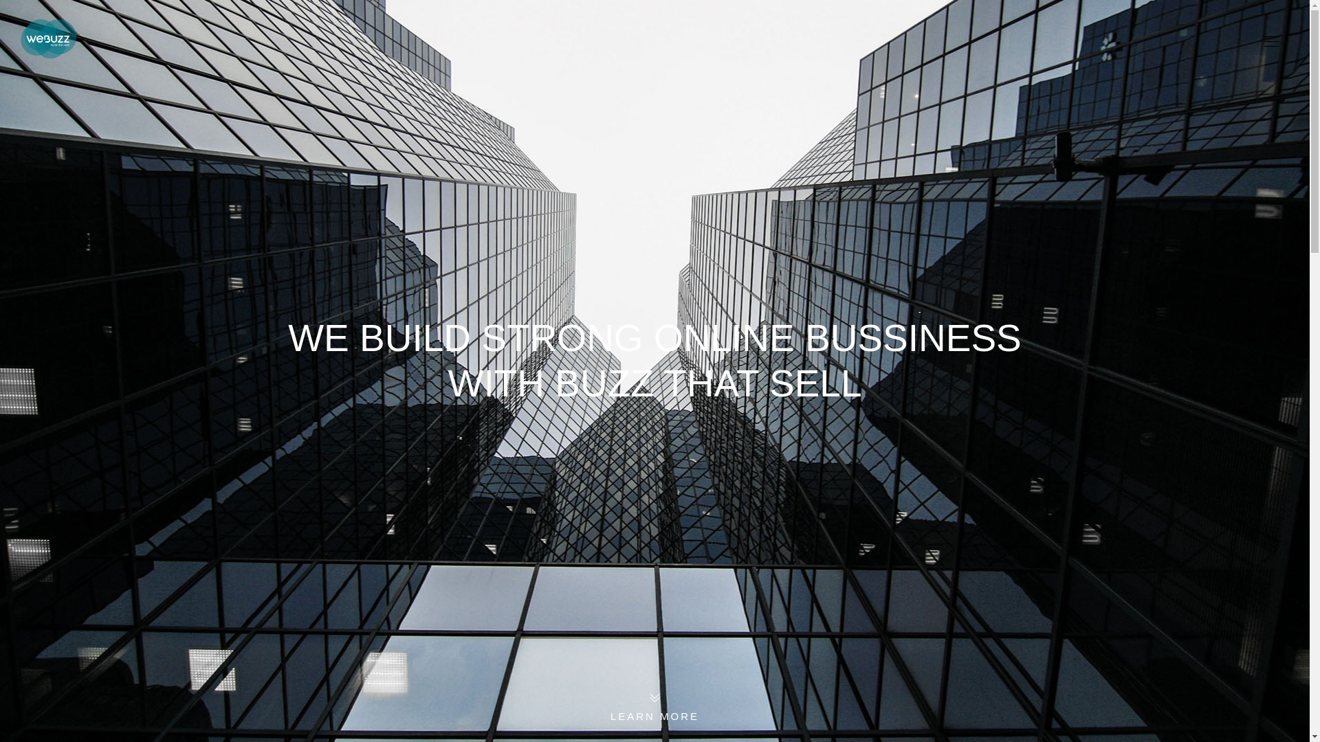 website screenshot of https://webuzz.com.pt