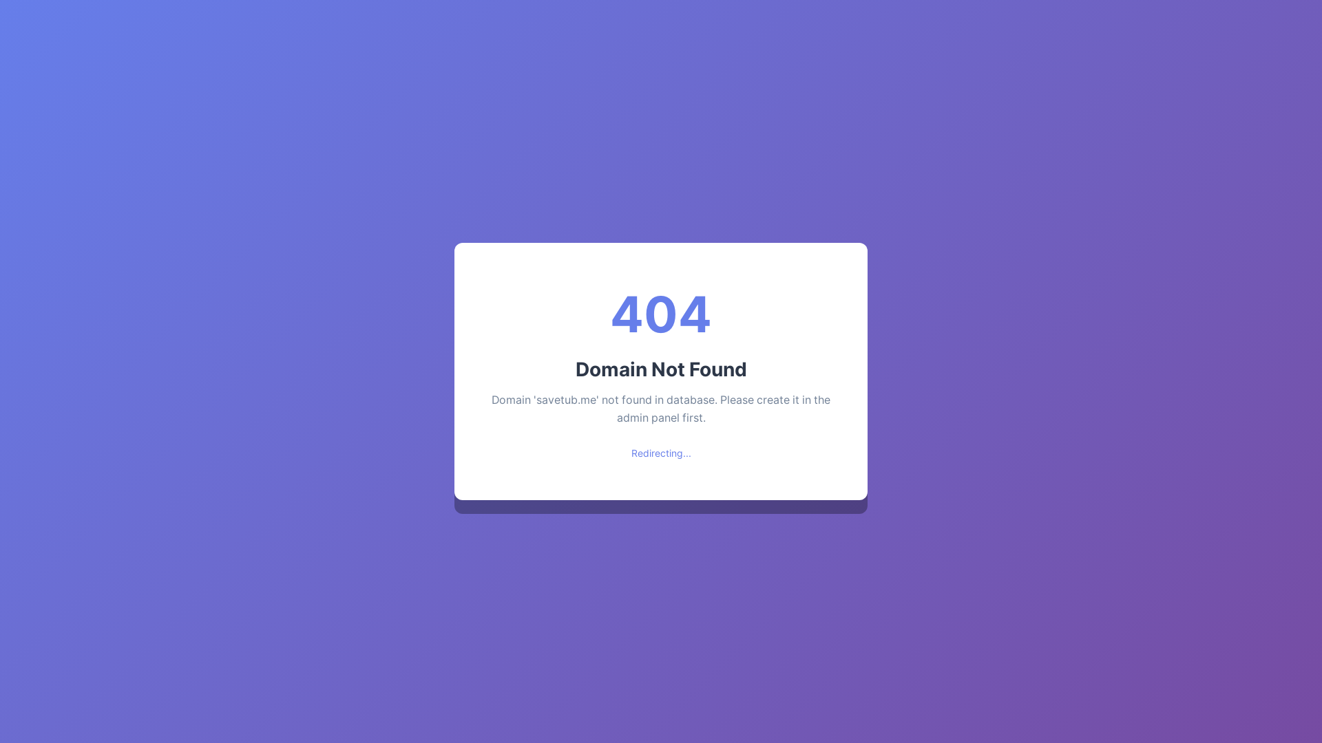 website screenshot of https://savetub.me/