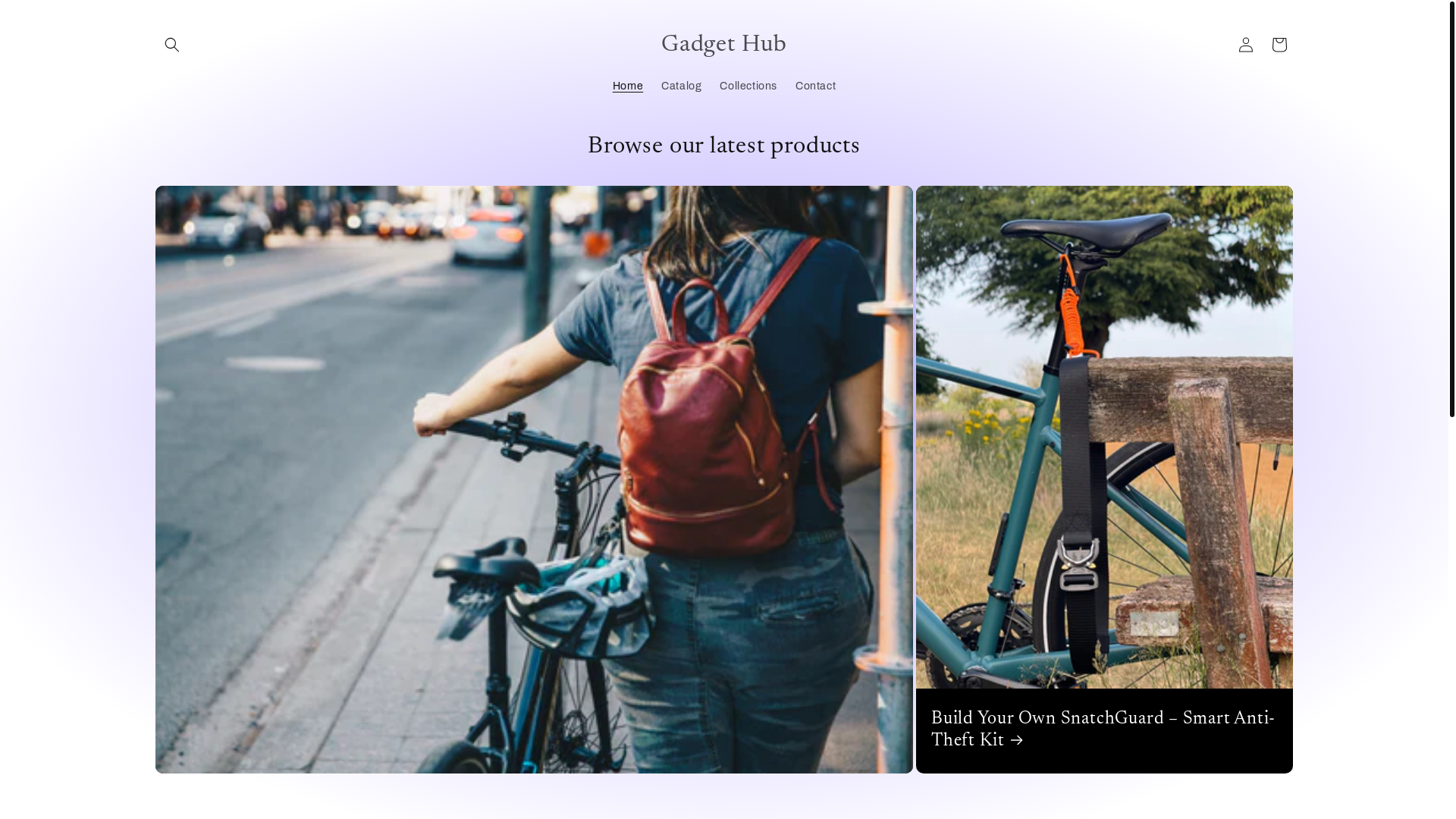 website screenshot of https://gadgethubonlineshop.com/