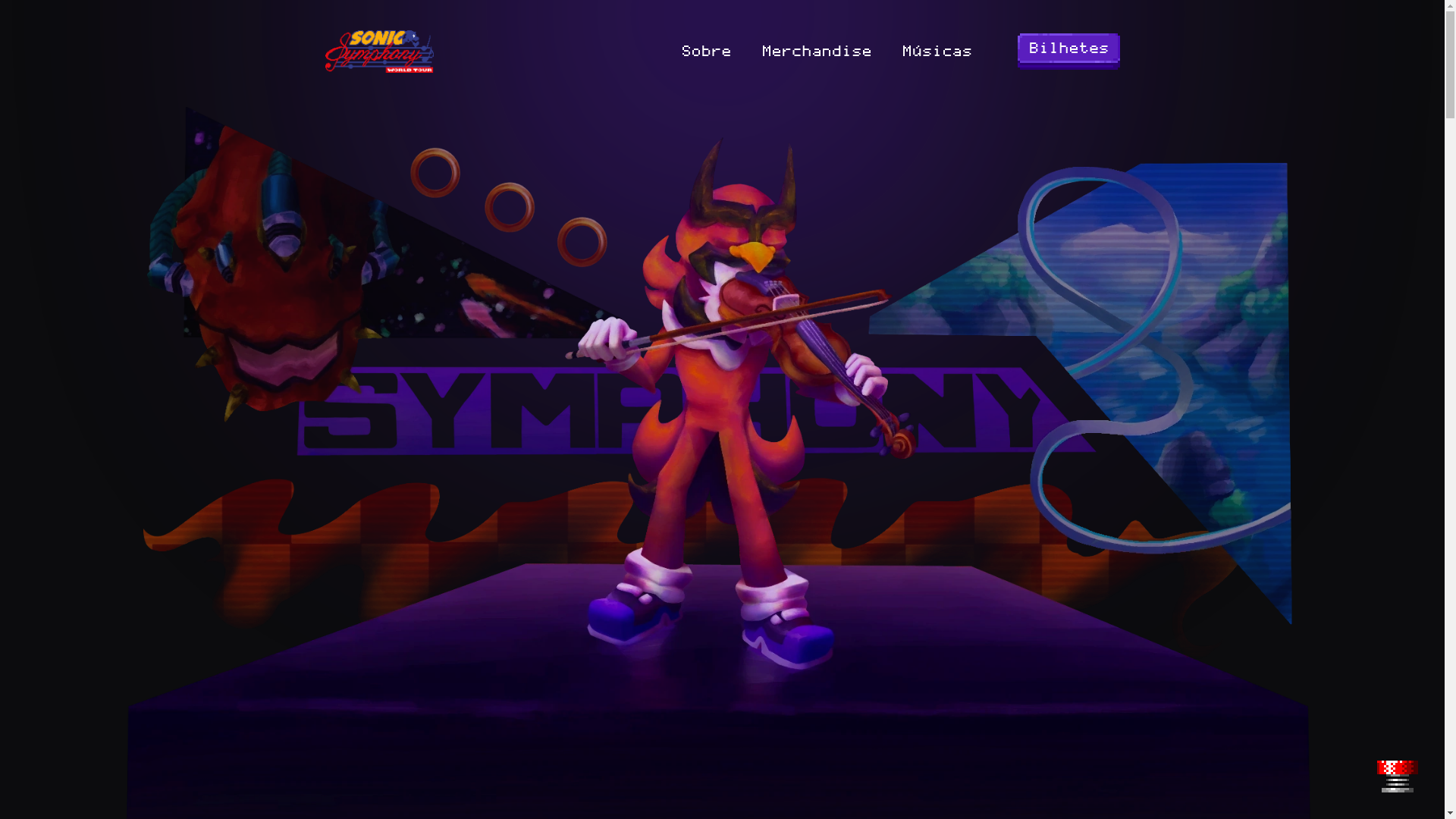 website screenshot of https://symphonyfanwebsite.pt/