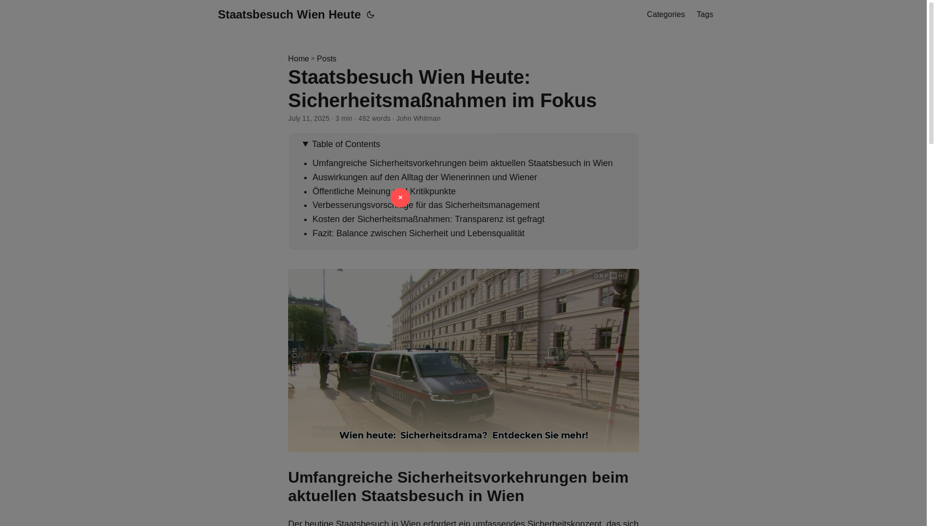 website screenshot of https://staatsbesuch-wien-heute.pages.dev/