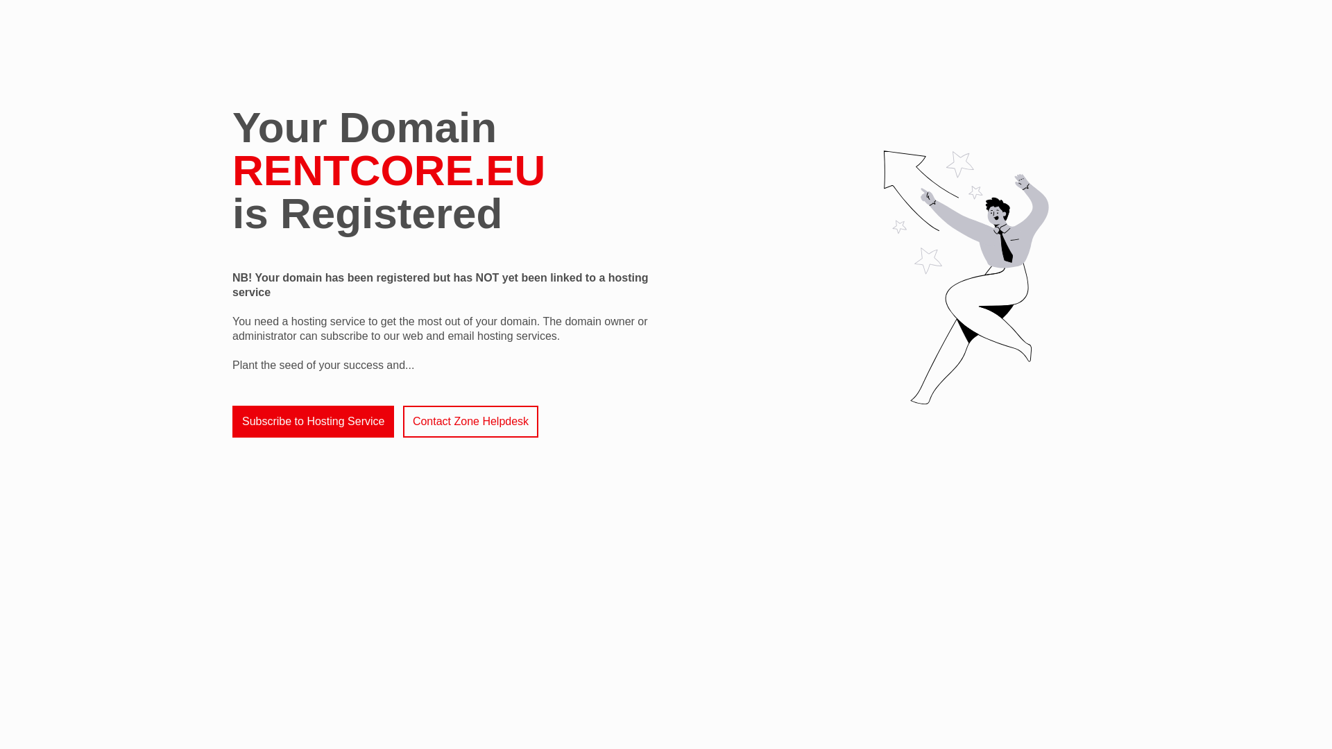 website screenshot of https://rentcore.eu/