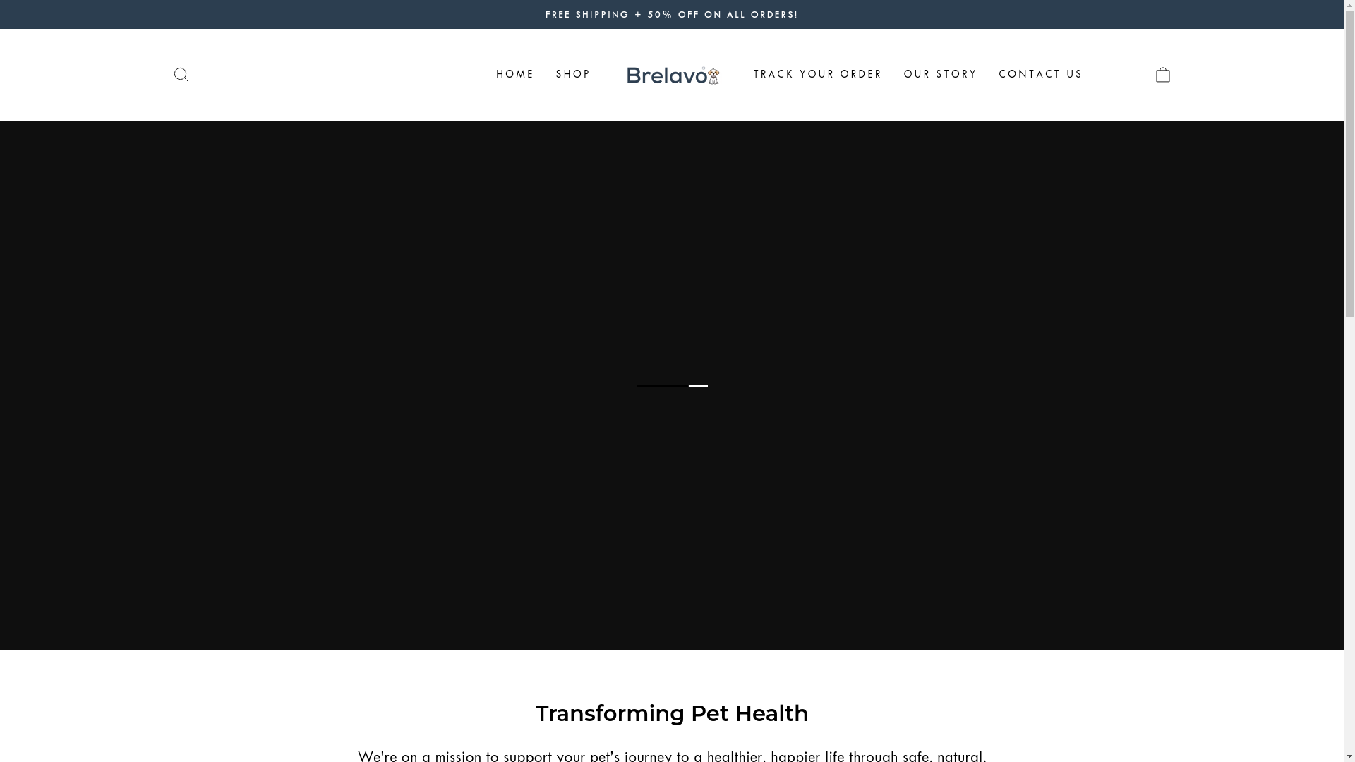 website screenshot of https://brelavo.com/