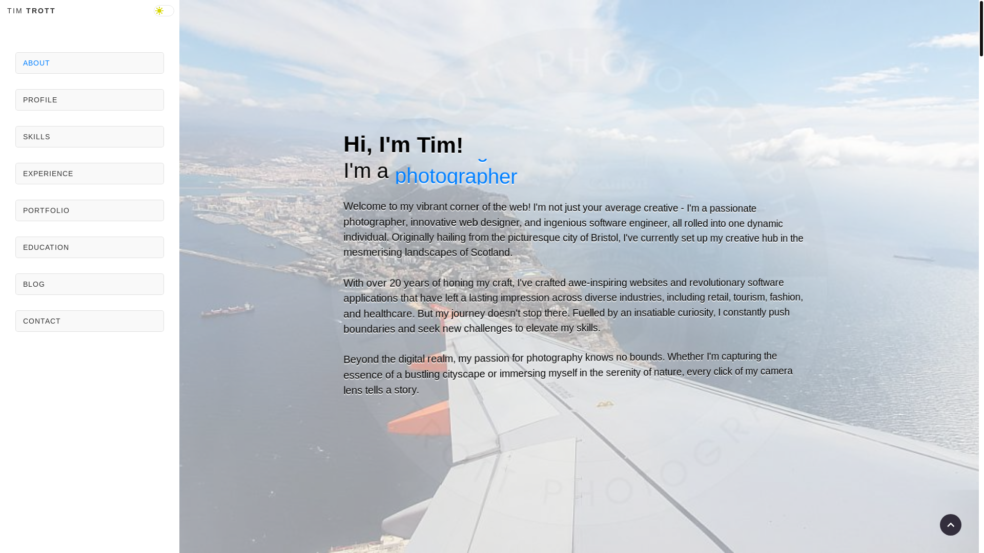 website screenshot of https://timtrott-co-uk.pages.dev/