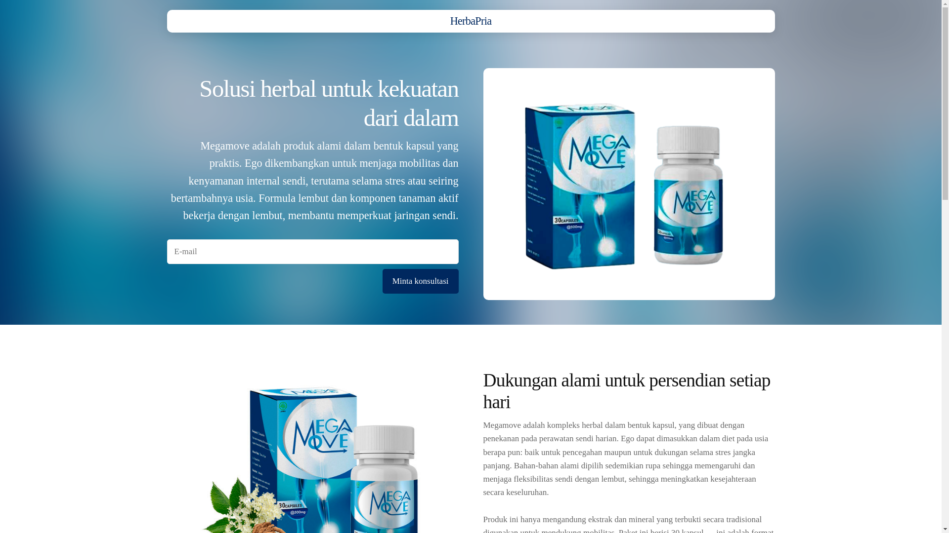 website screenshot of https://herbapriab.info/