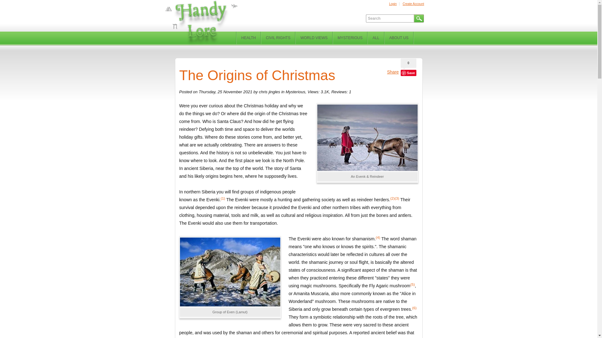 website screenshot of https://www.handylore.com/a/the-origins-of-christmas