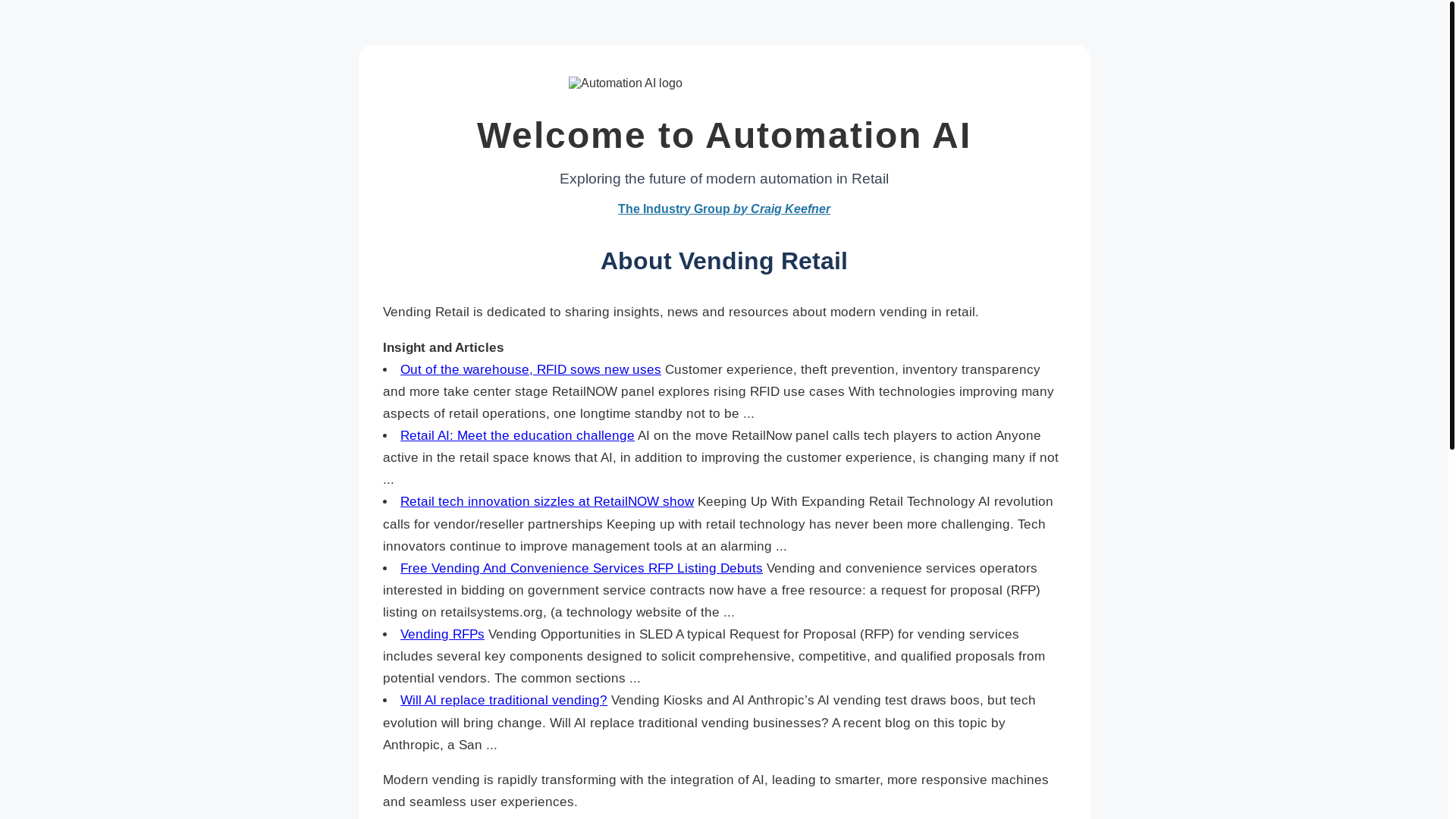 website screenshot of https://automation-ai.pages.dev/