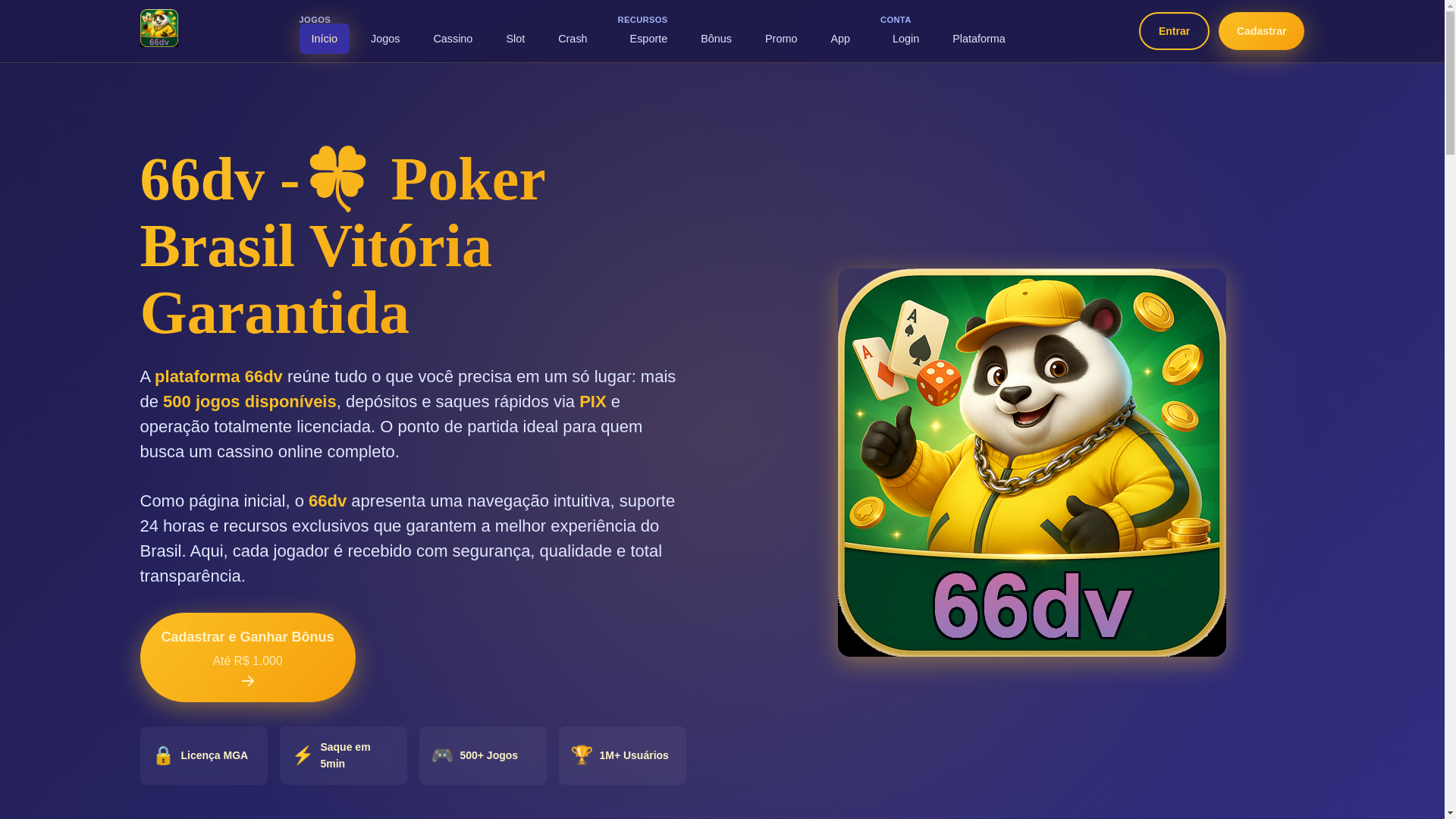 website screenshot of https://66dvn.com/