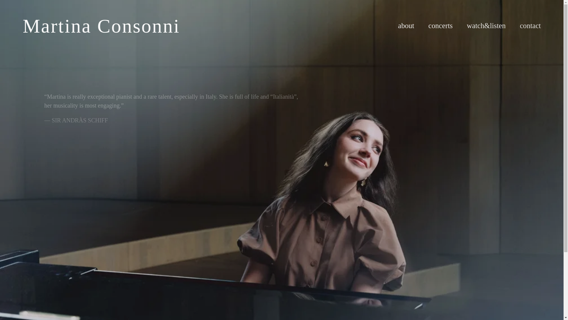 website screenshot of https://martinaconsonni.it/