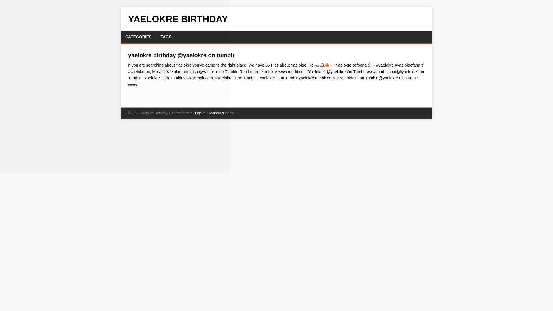 website screenshot of https://yaelokre-birthday20251016.pages.dev/