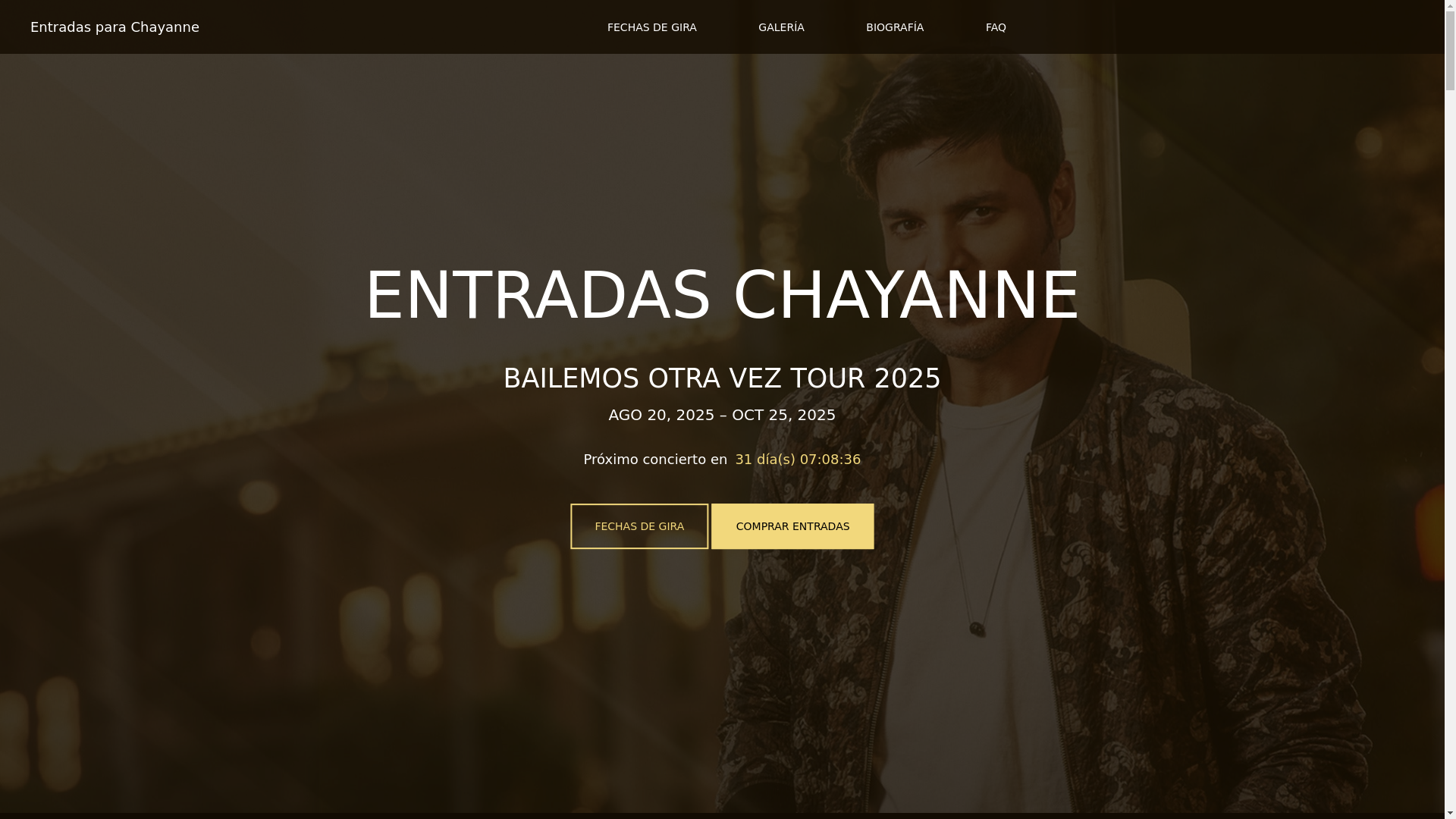 website screenshot of https://entradaschayanne-com-github-io.pages.dev/
