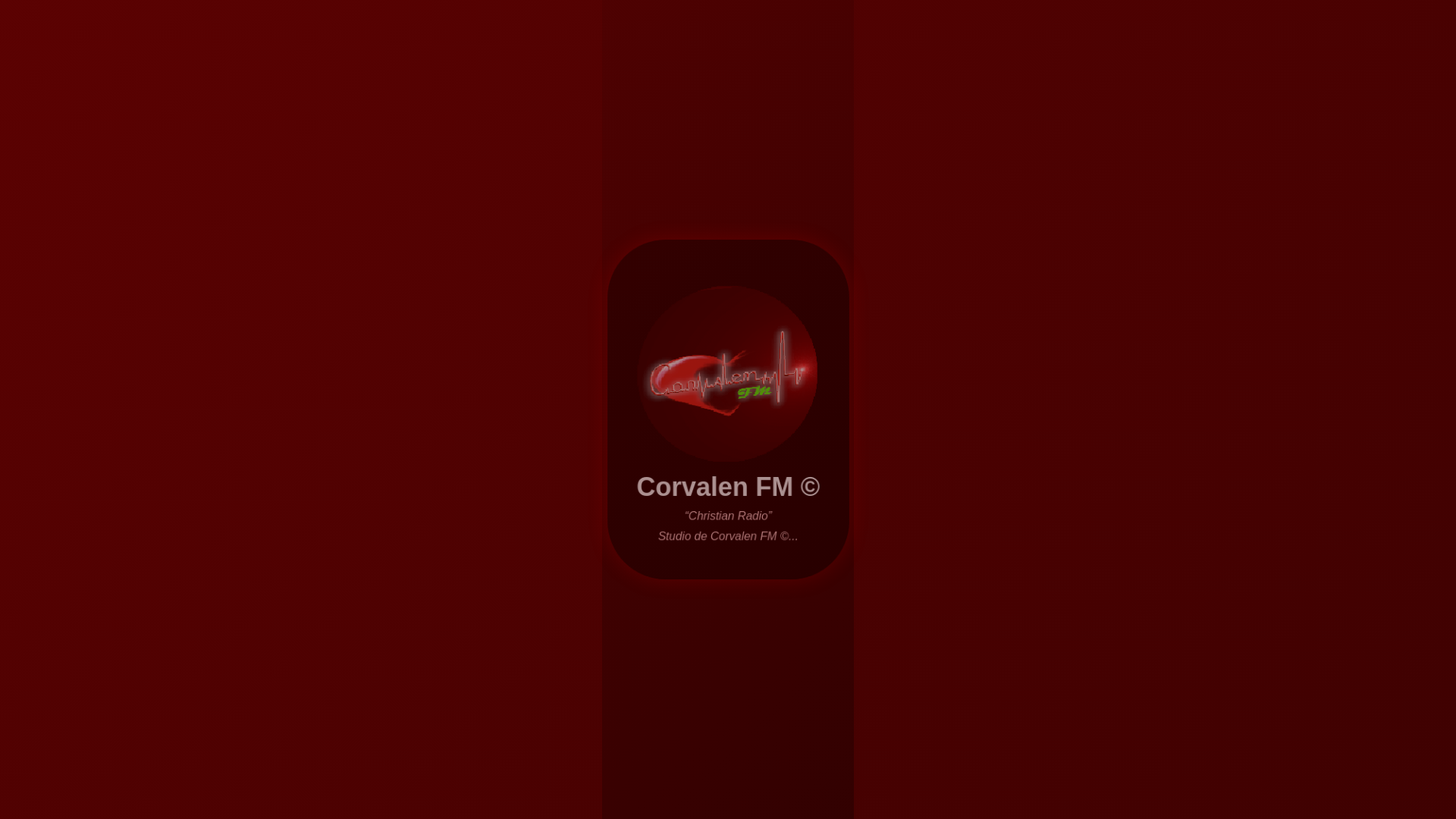 website screenshot of https://corvalenfm.pages.dev/