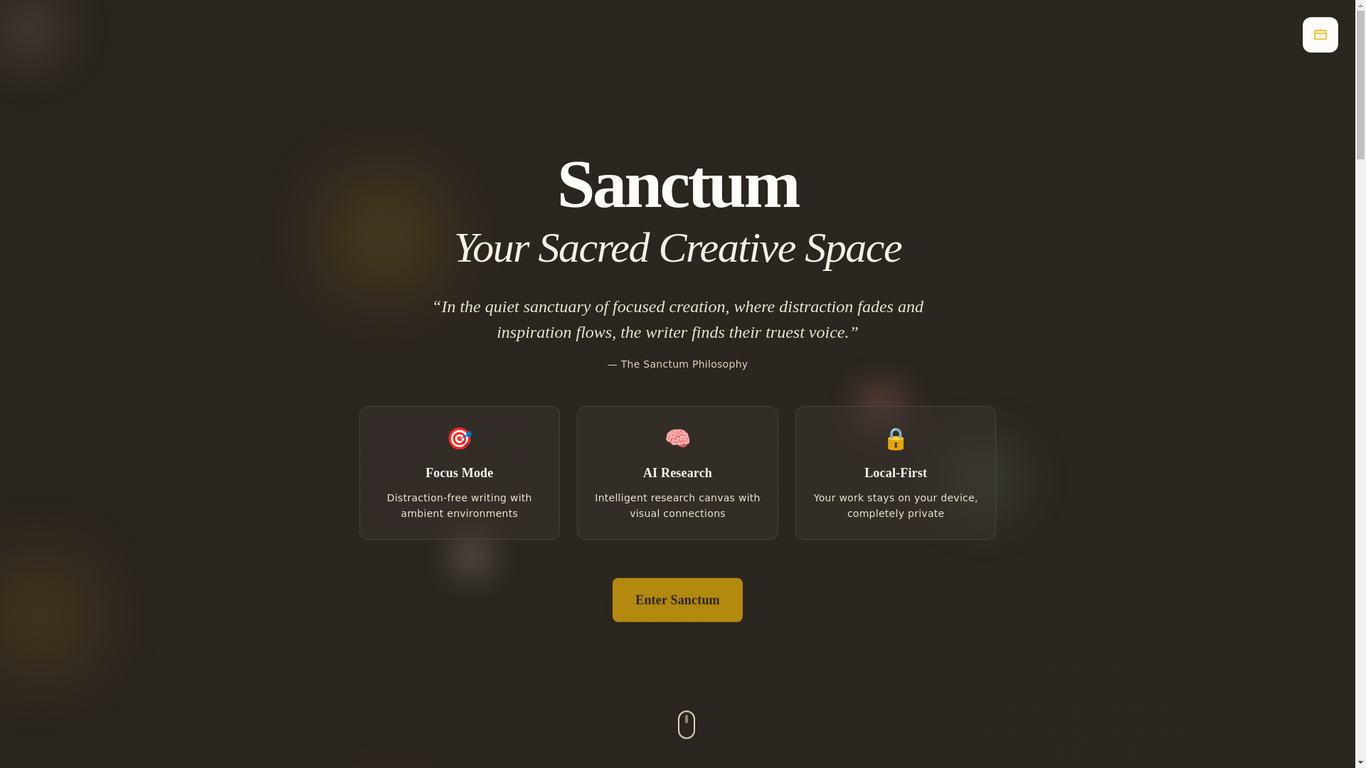 website screenshot of https://sanctum-acx.pages.dev/
