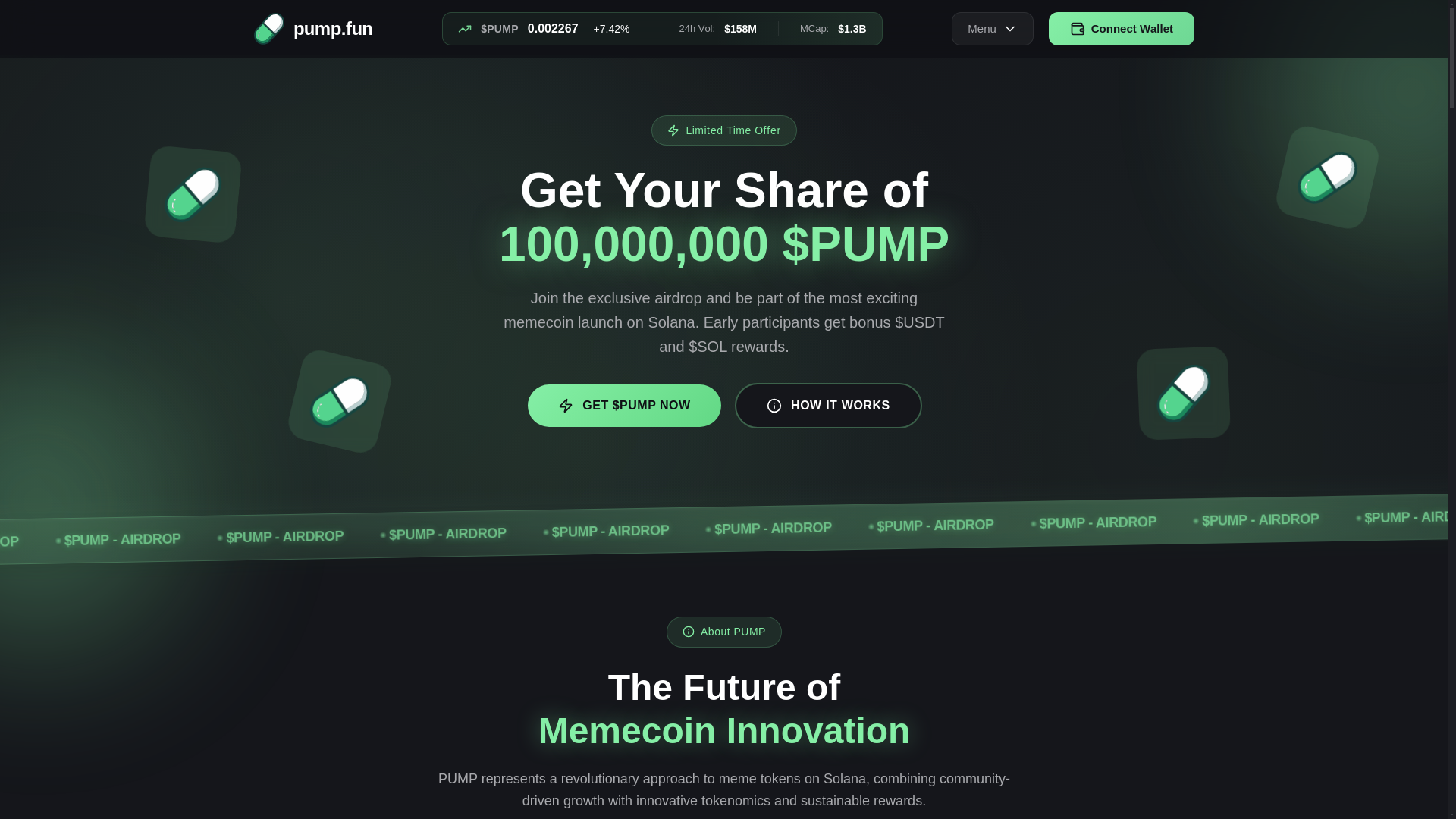 website screenshot of https://pumpfun-bonus.info/
