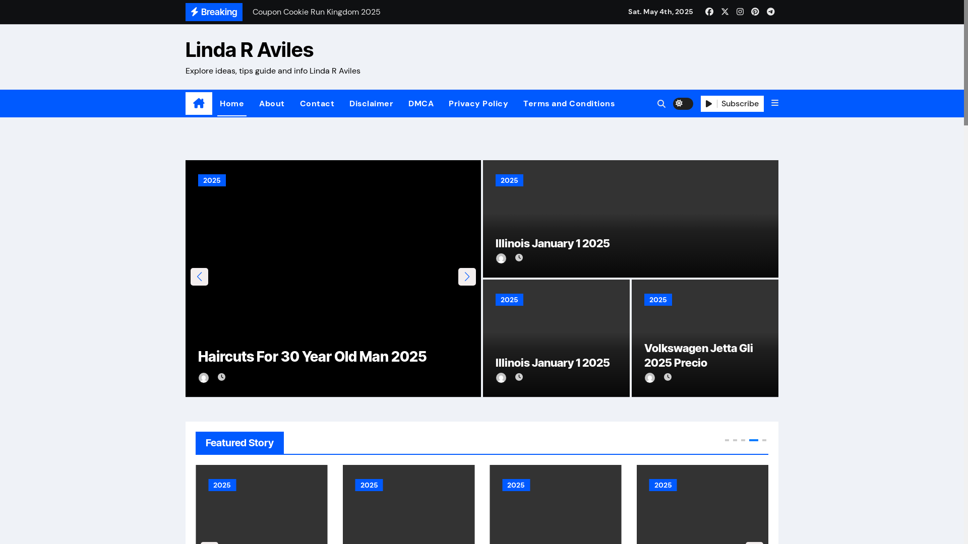 website screenshot of https://lindaravilesb.pages.dev/
