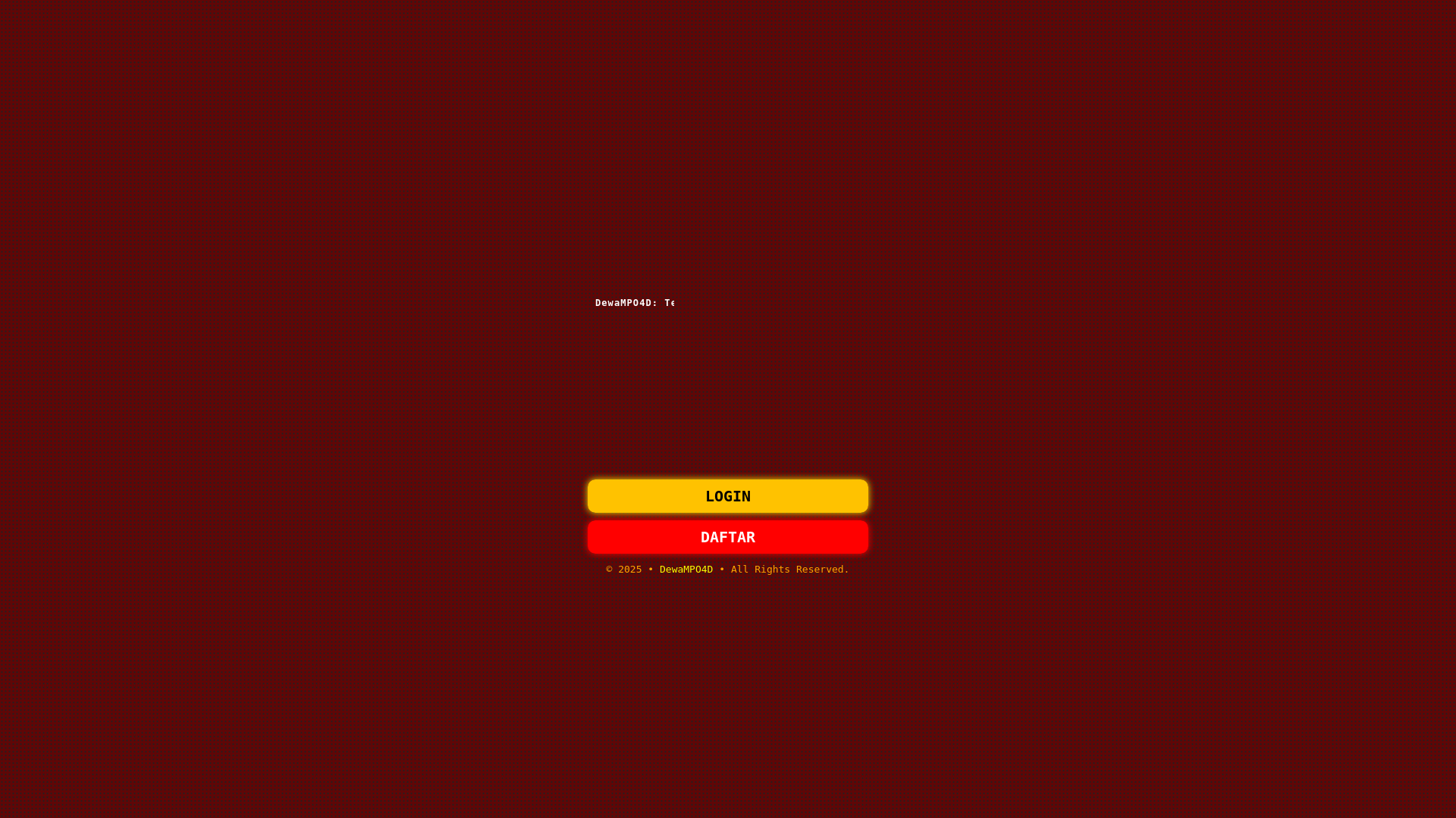 website screenshot of https://dewampo4d.pages.dev/