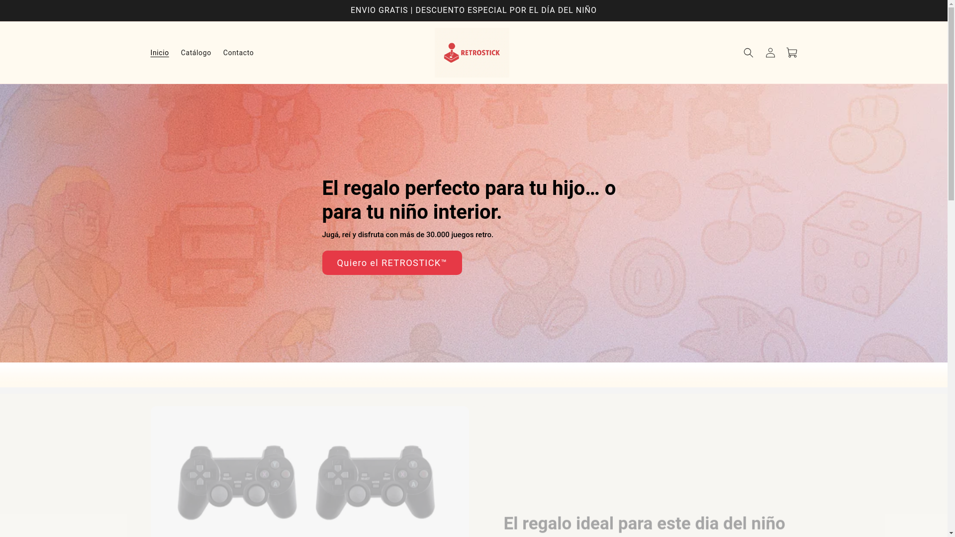 website screenshot of https://retrostick.com.ar/