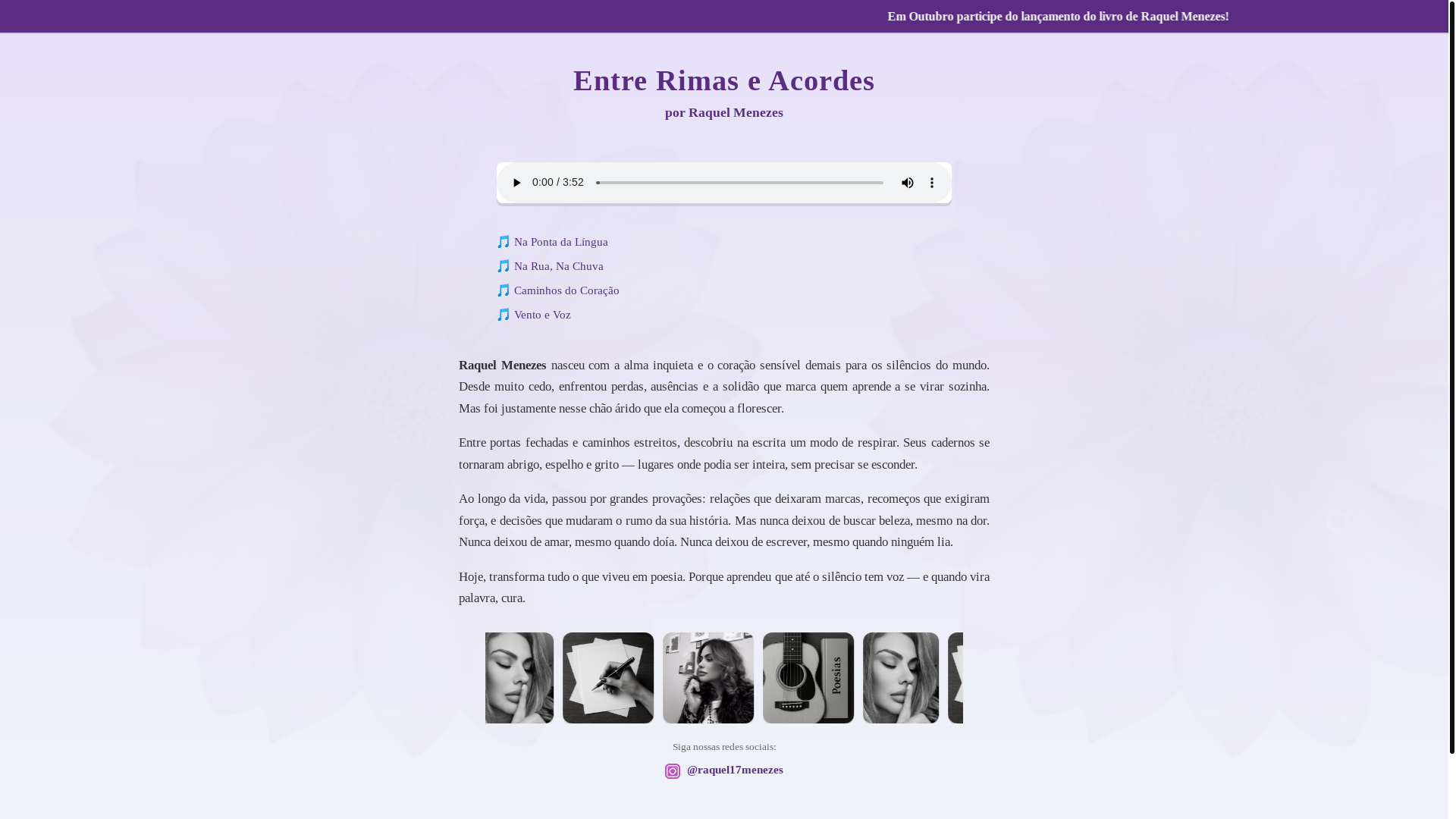 website screenshot of https://kelmenezes.com.br/