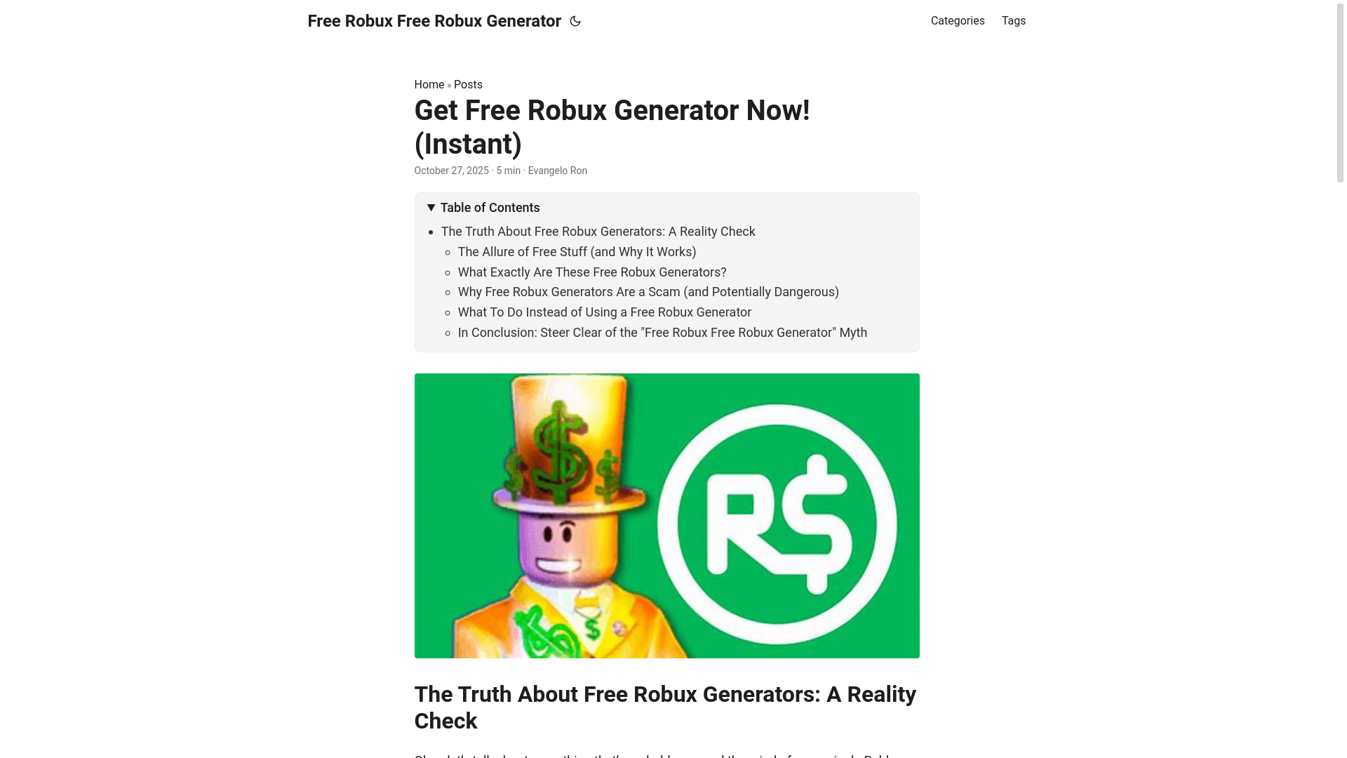 website screenshot of https://free-robux-free-robux-generator.pages.dev/