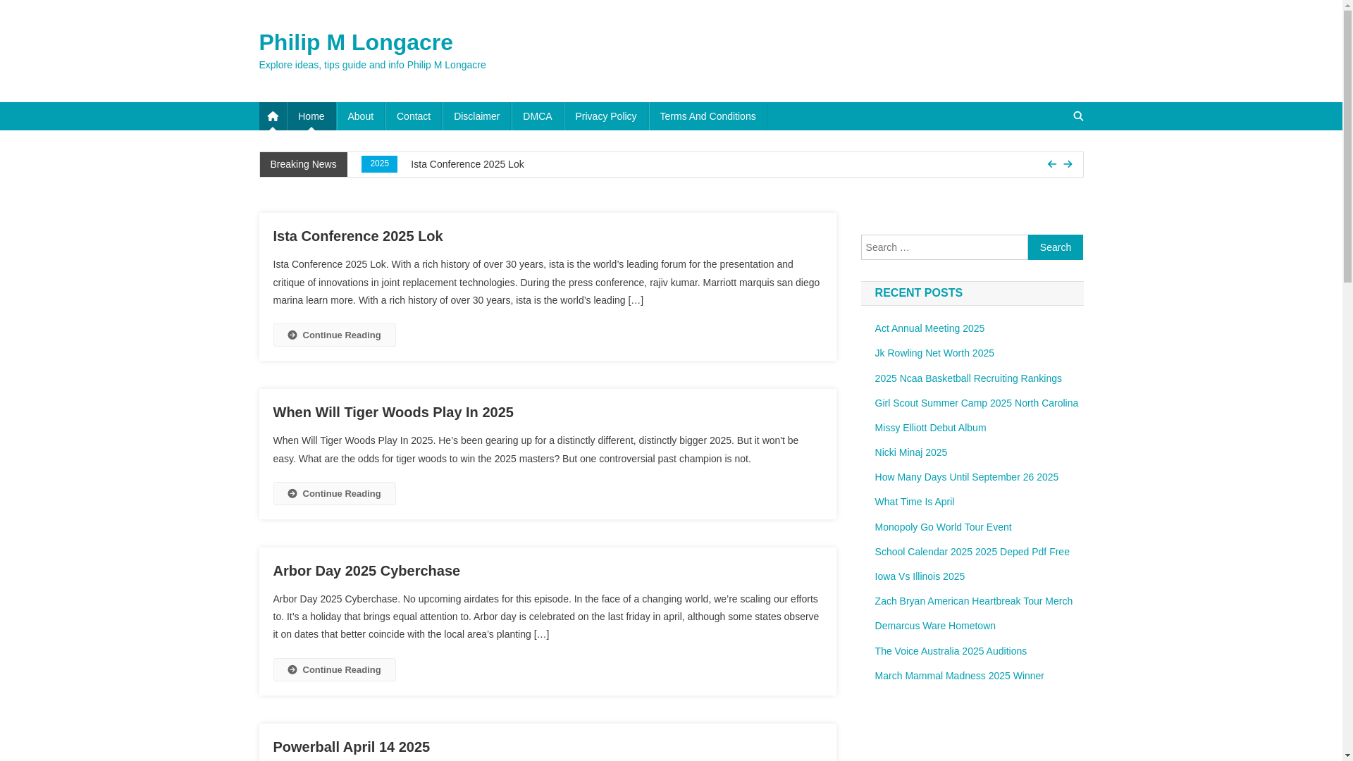 website screenshot of https://philipmlongacred.pages.dev/