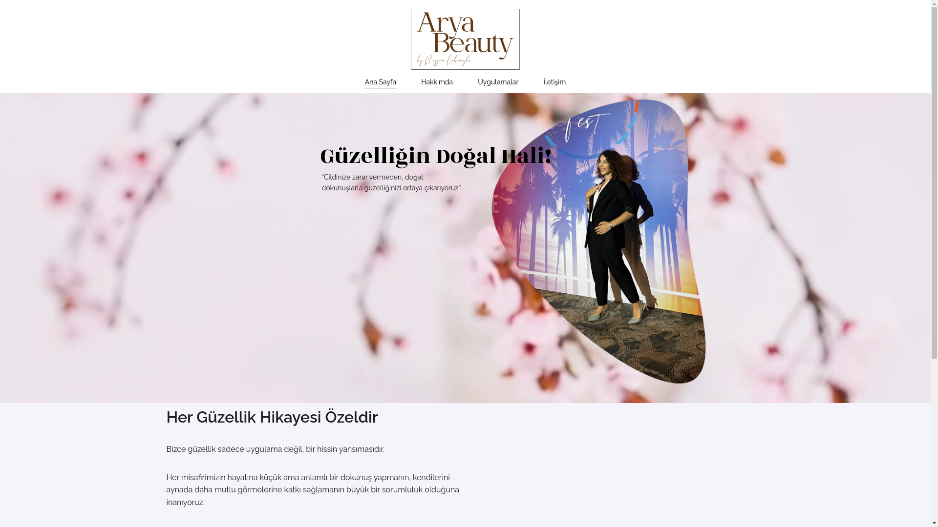 website screenshot of https://rezzancobanoglu.com/
