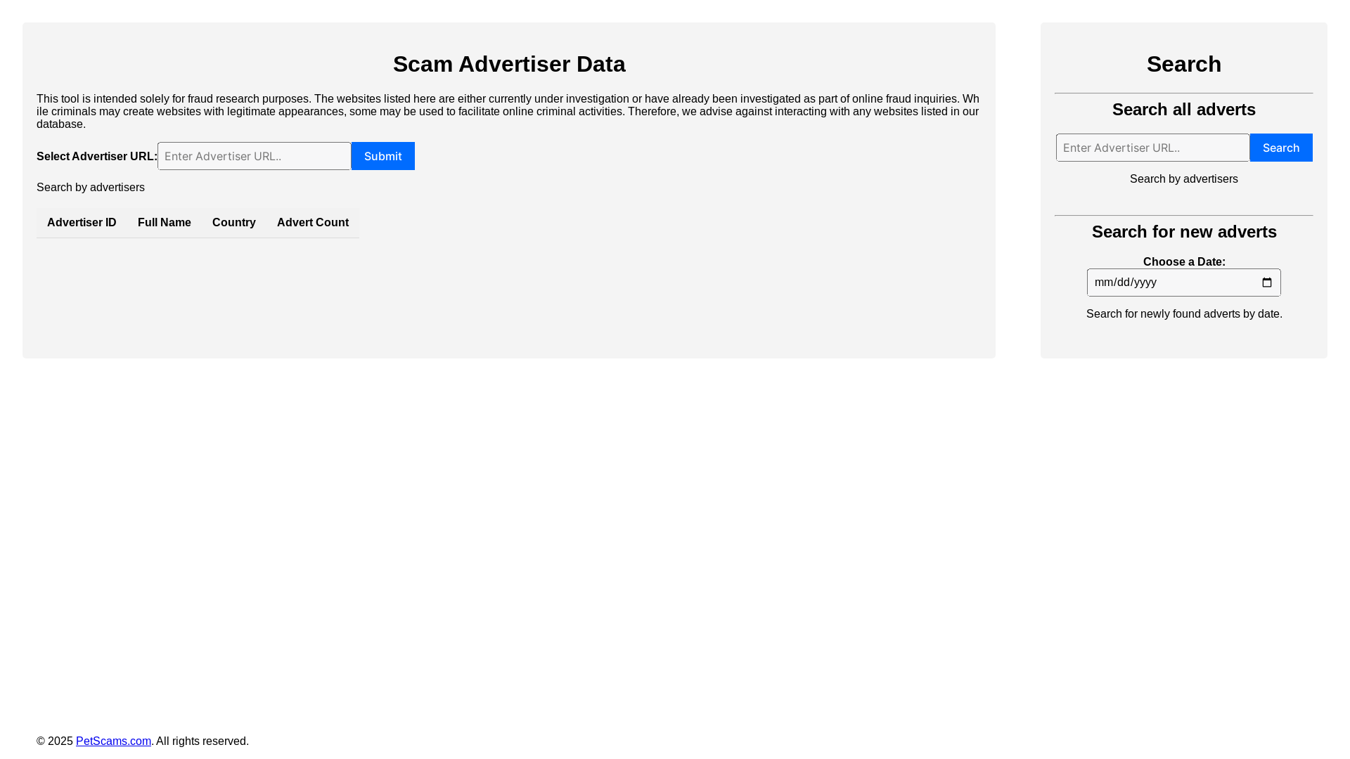 website screenshot of https://chrisadscan.pages.dev/