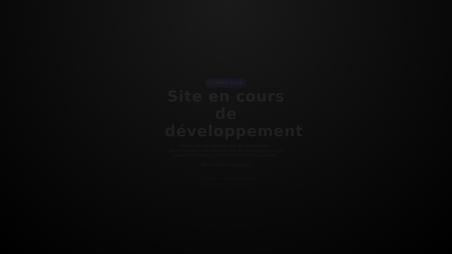 website screenshot of https://oftone.fr/