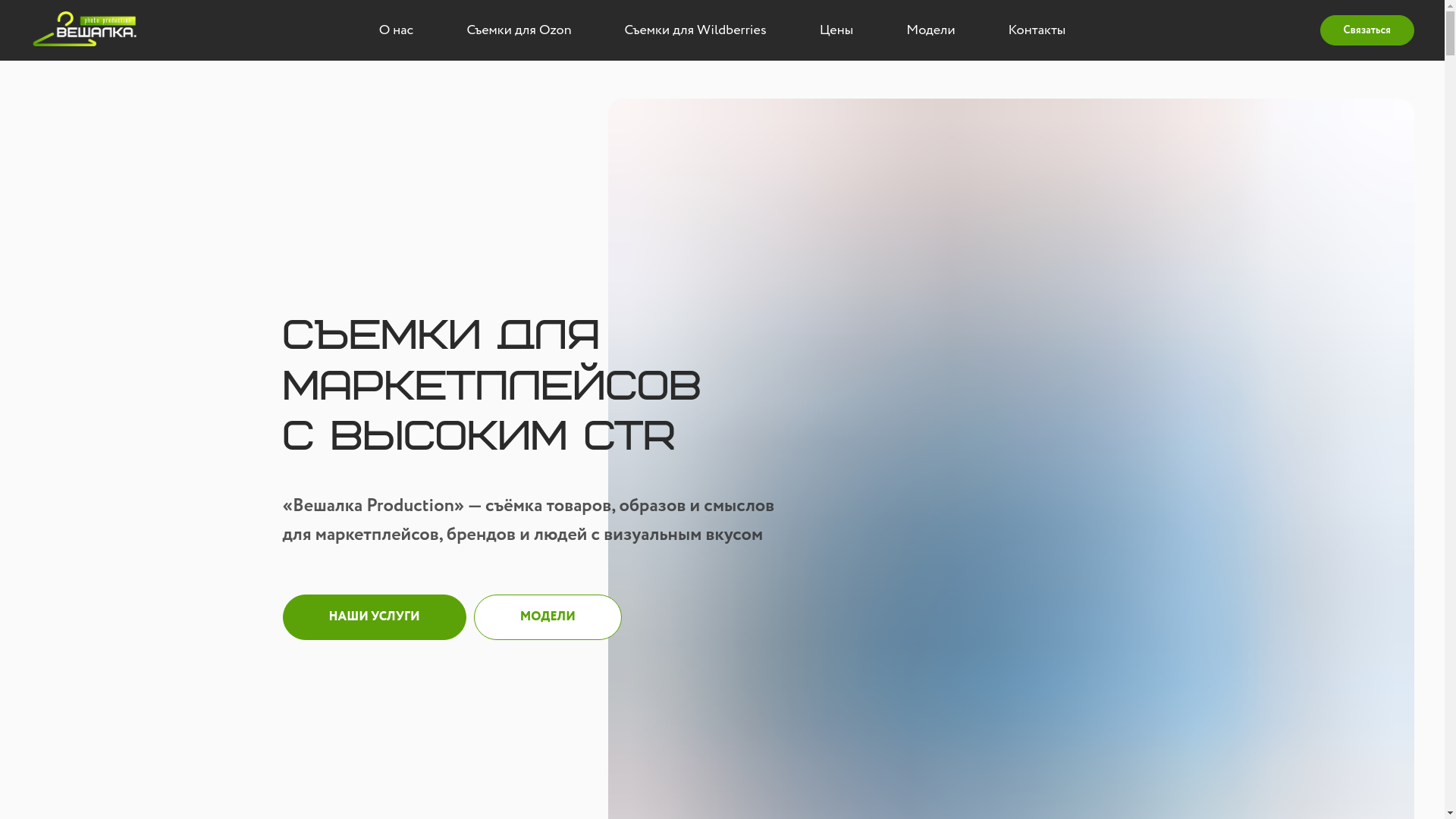 website screenshot of https://veshalka-photo.ru/