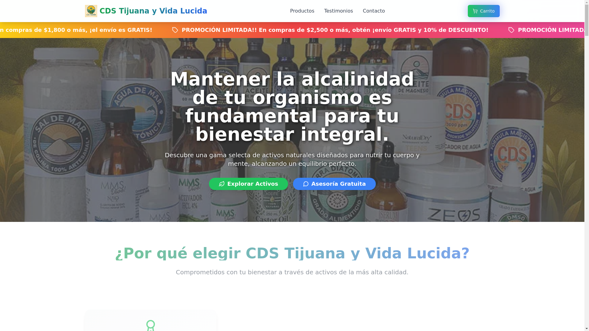 website screenshot of https://cdstijuanayvidalucida.com.mx/