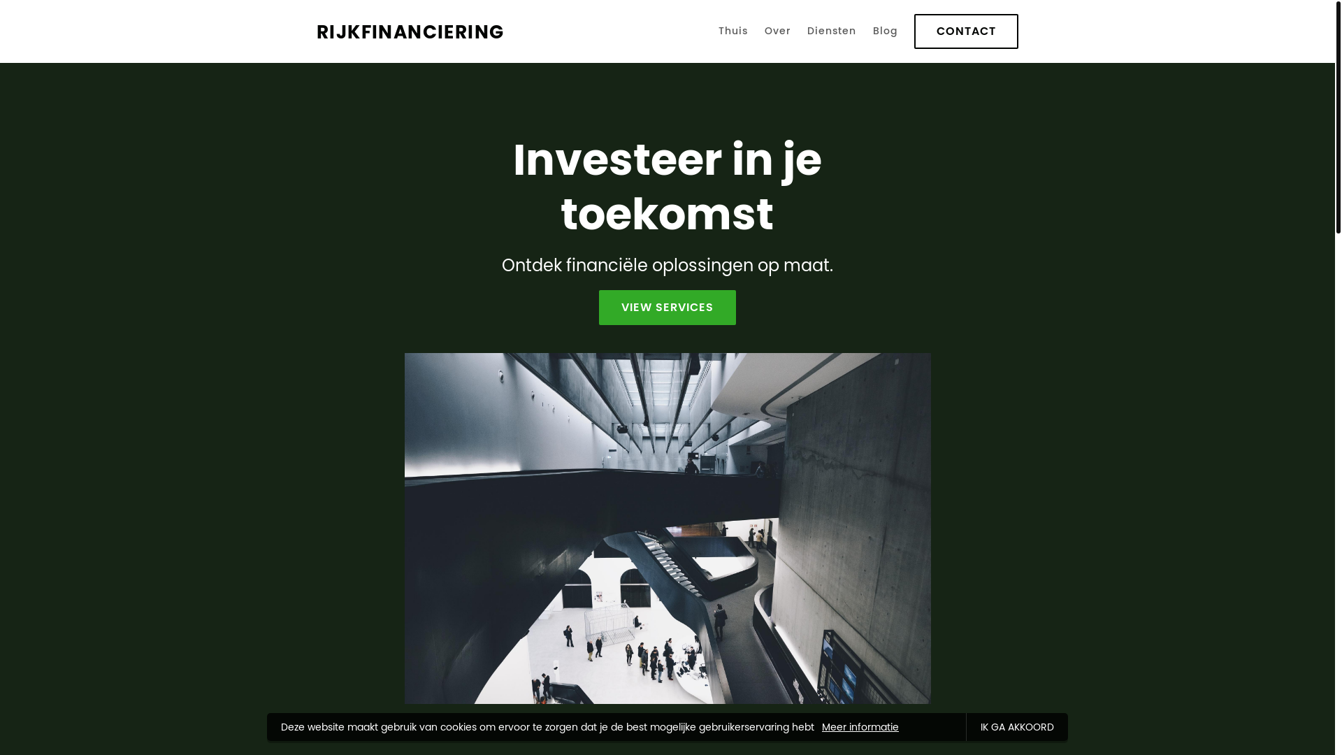 website screenshot of https://rijkfinanciering.com/