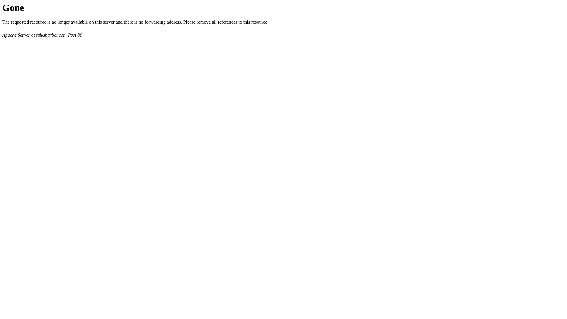 website screenshot of https://talksharbor.com/