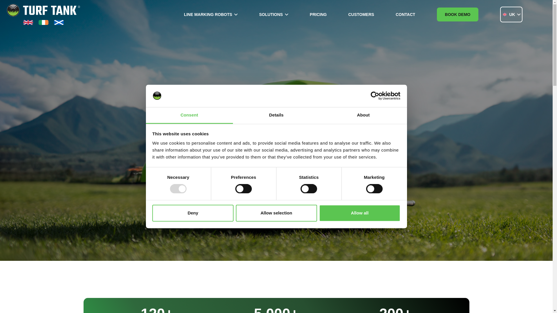 website screenshot of https://get-turftankrobots.com/
