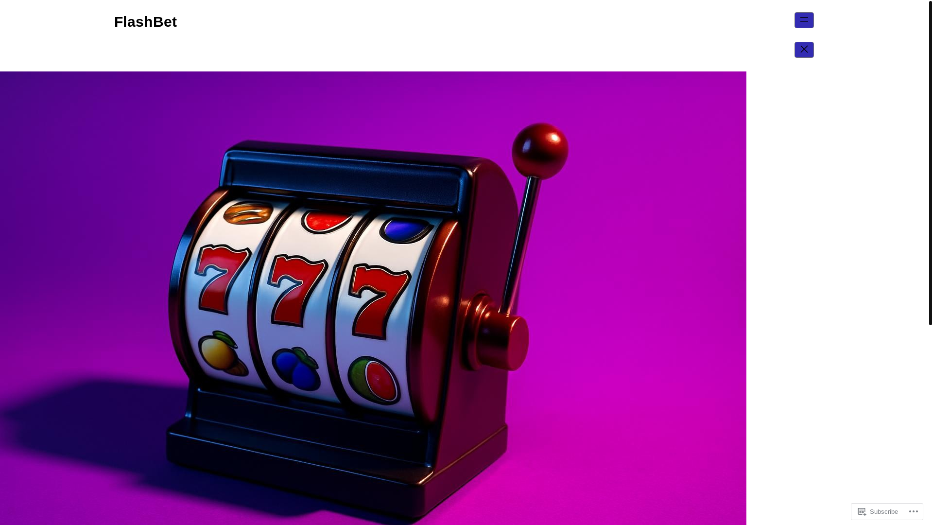 website screenshot of https://flashbono.blog/