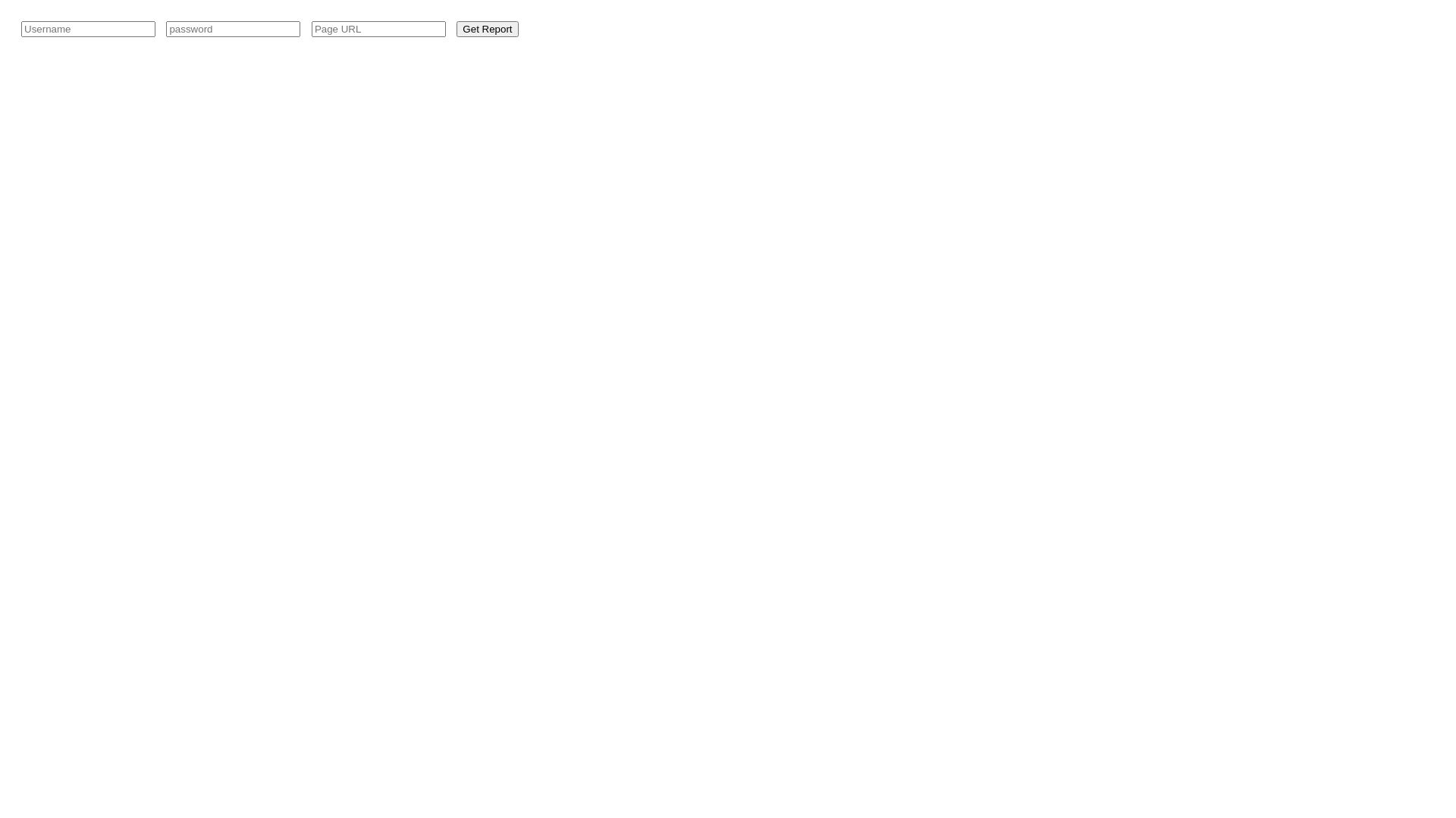 website screenshot of https://analytics-report.pages.dev/
