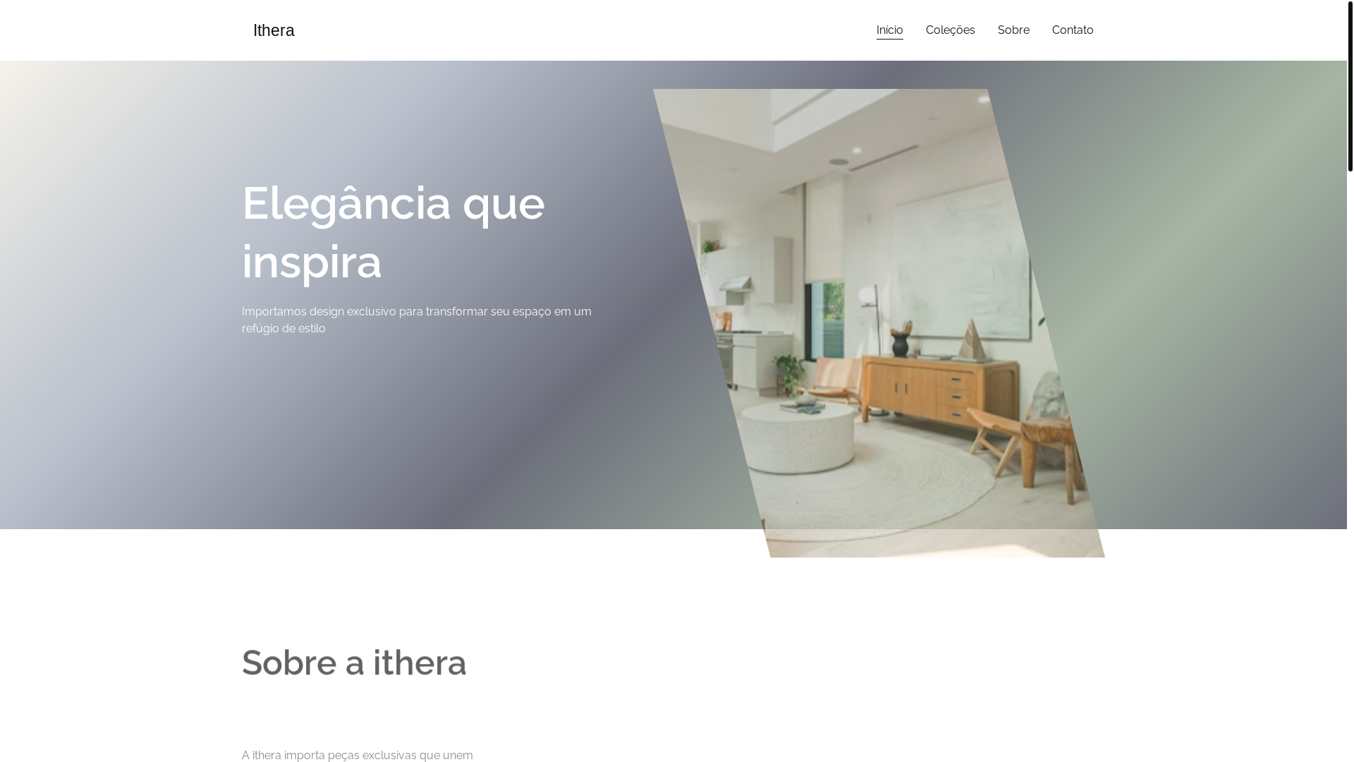 website screenshot of https://itheragroup.com.br/