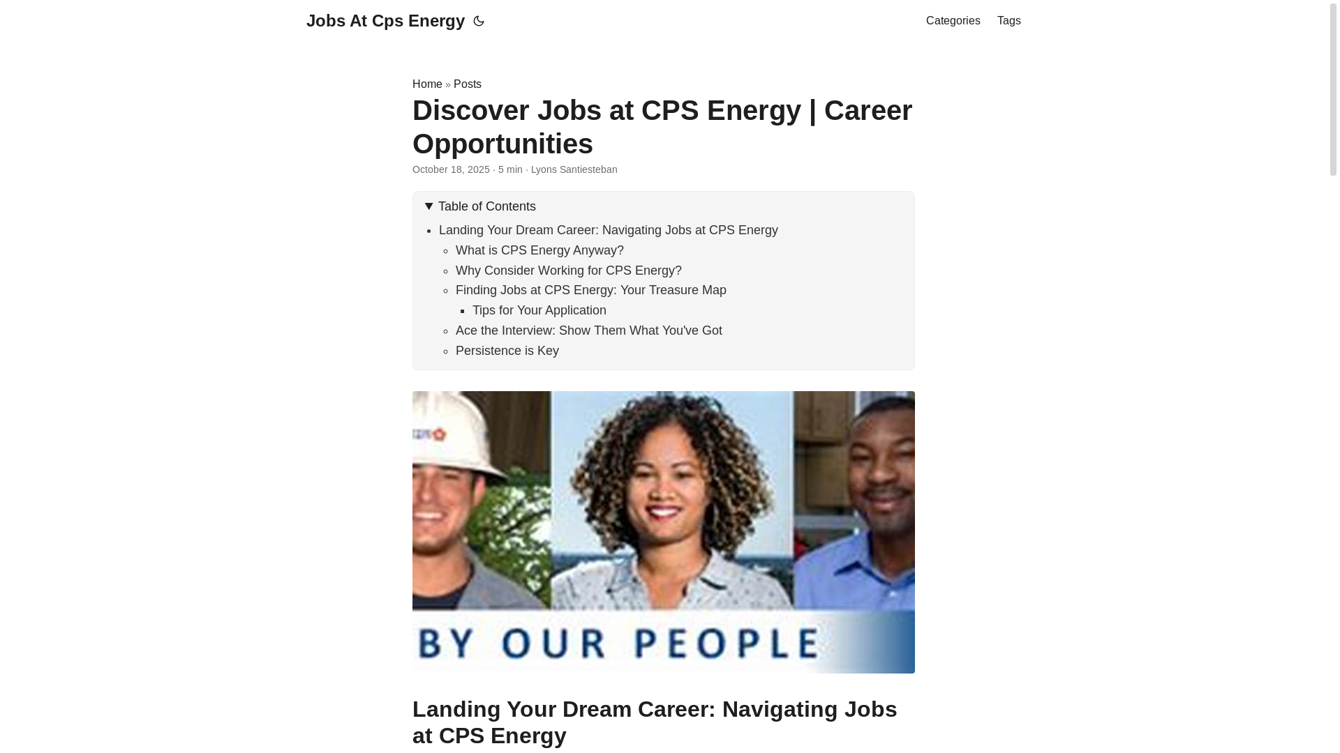 website screenshot of https://jobs-at-cps-energy.pages.dev/