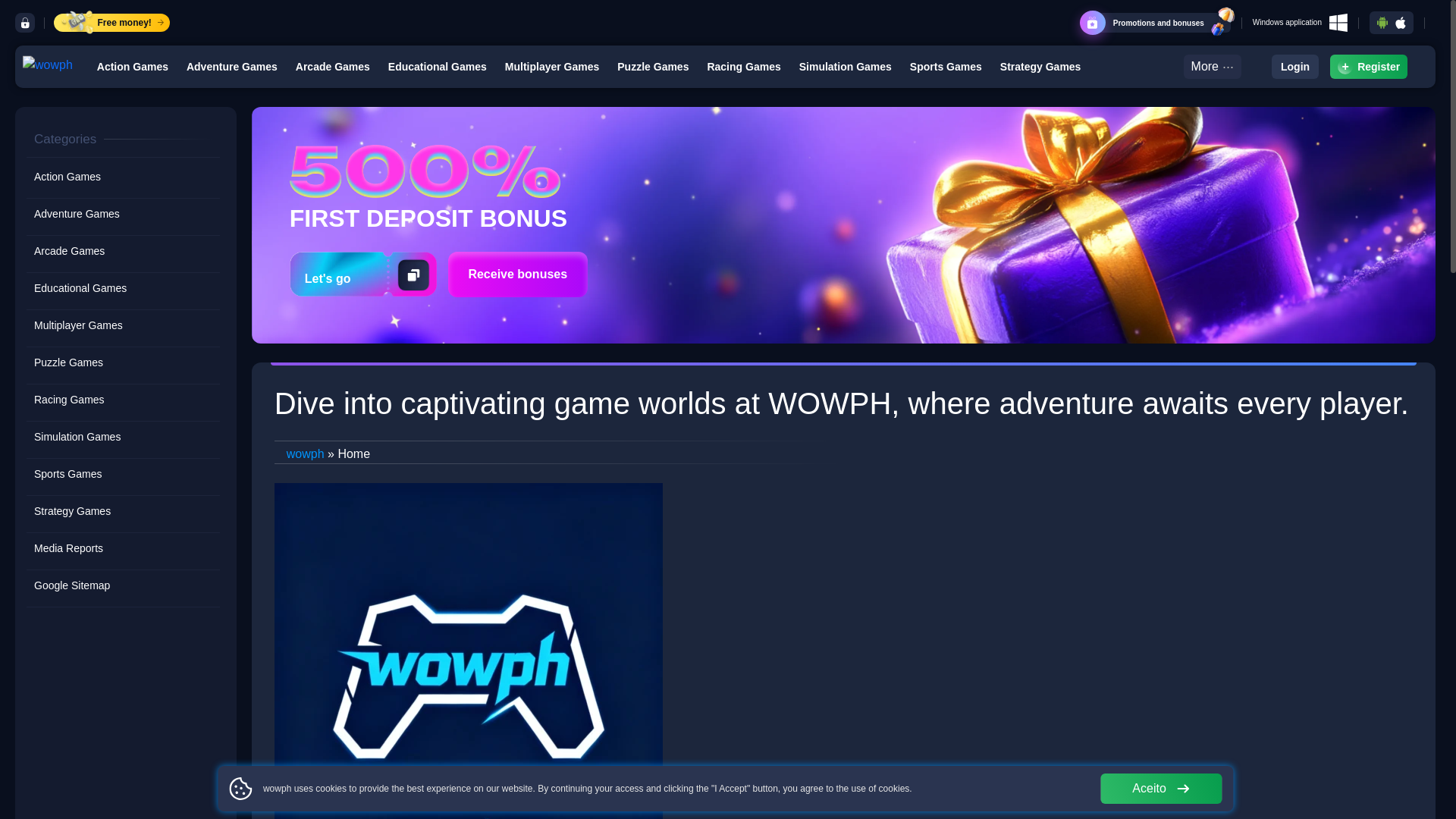 website screenshot of https://prowowph.com/